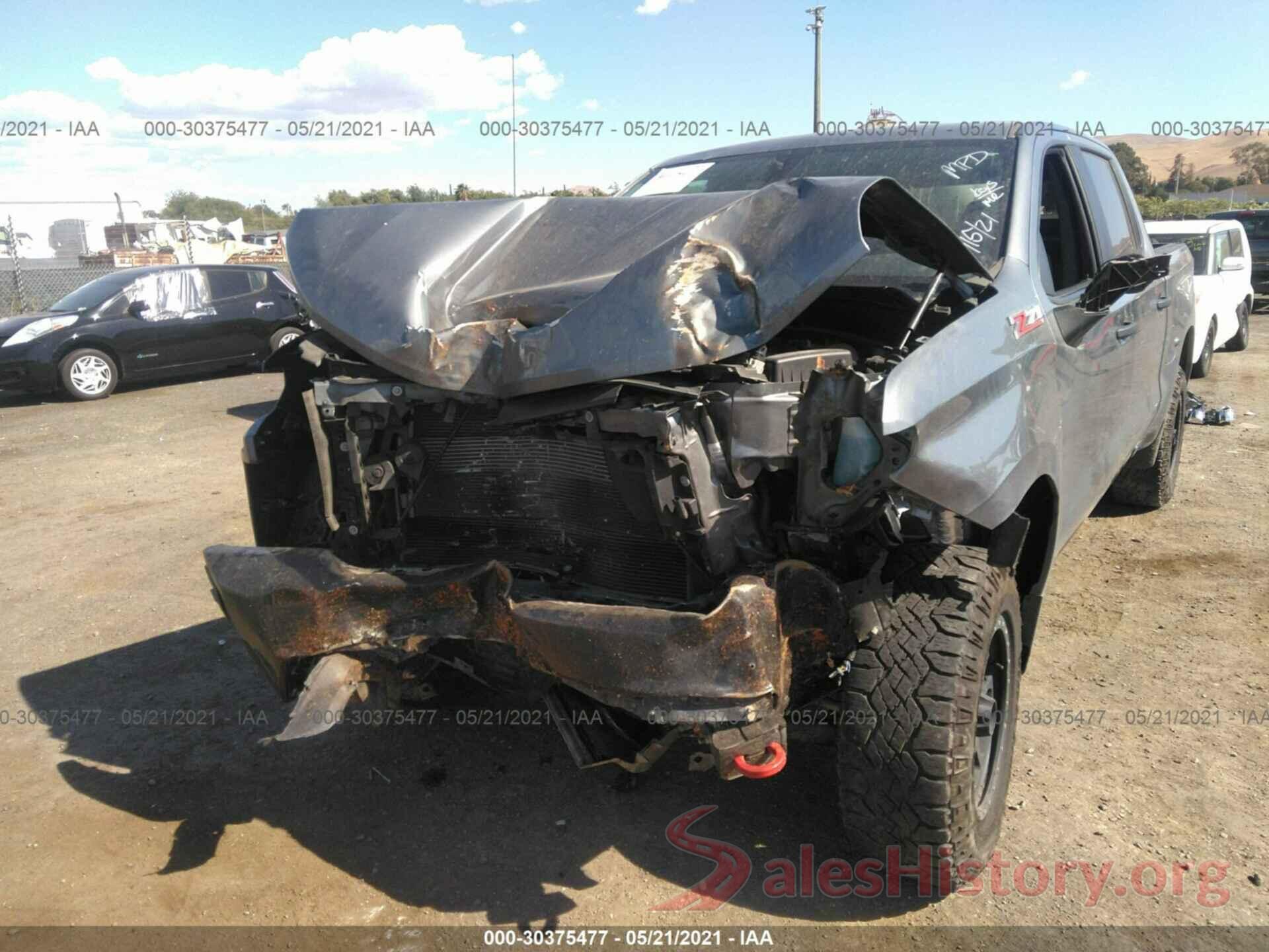 1GCPYCEF2KZ259674 2019 CHEVROLET SILVERADO 1500