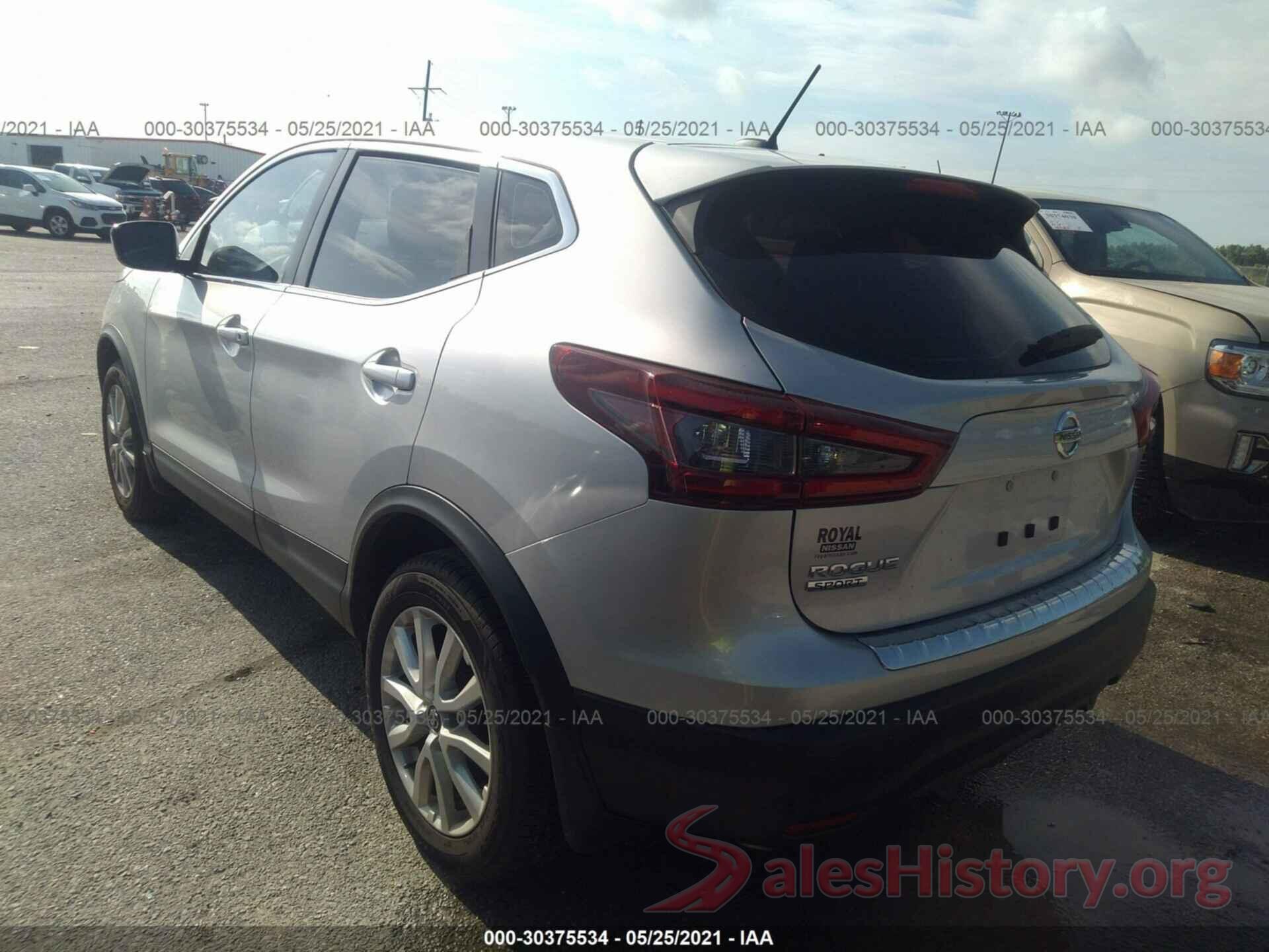 JN1BJ1CV9LW542821 2020 NISSAN ROGUE SPORT