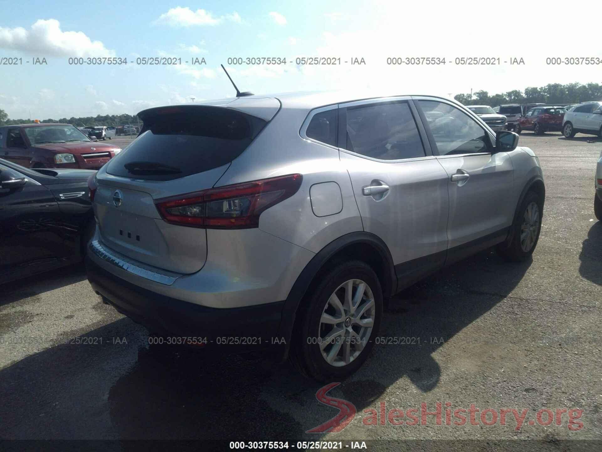 JN1BJ1CV9LW542821 2020 NISSAN ROGUE SPORT