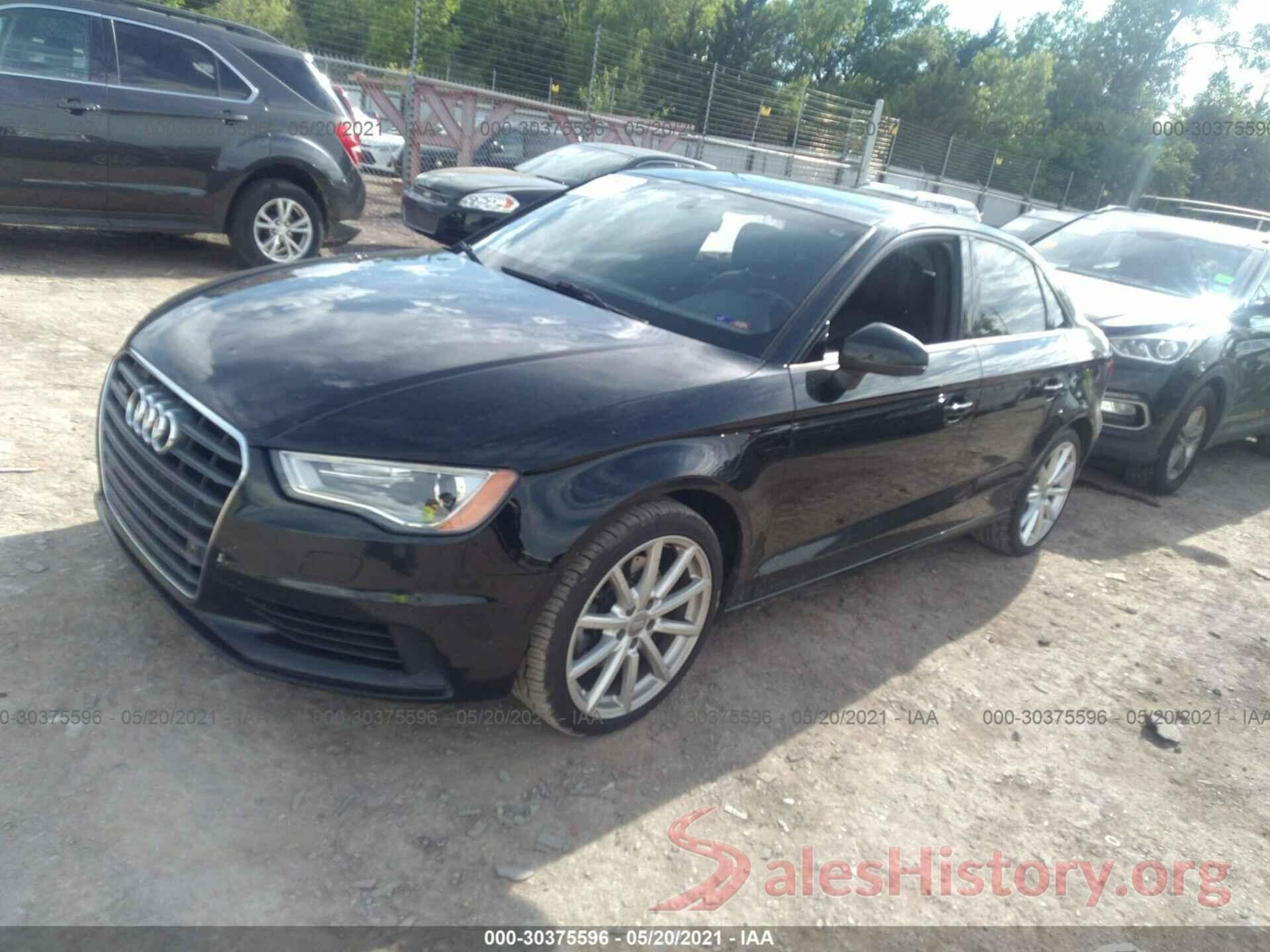 WAUB8GFF0G1021504 2016 AUDI A3