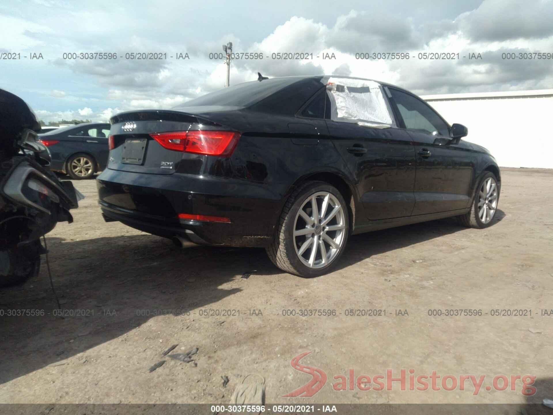 WAUB8GFF0G1021504 2016 AUDI A3