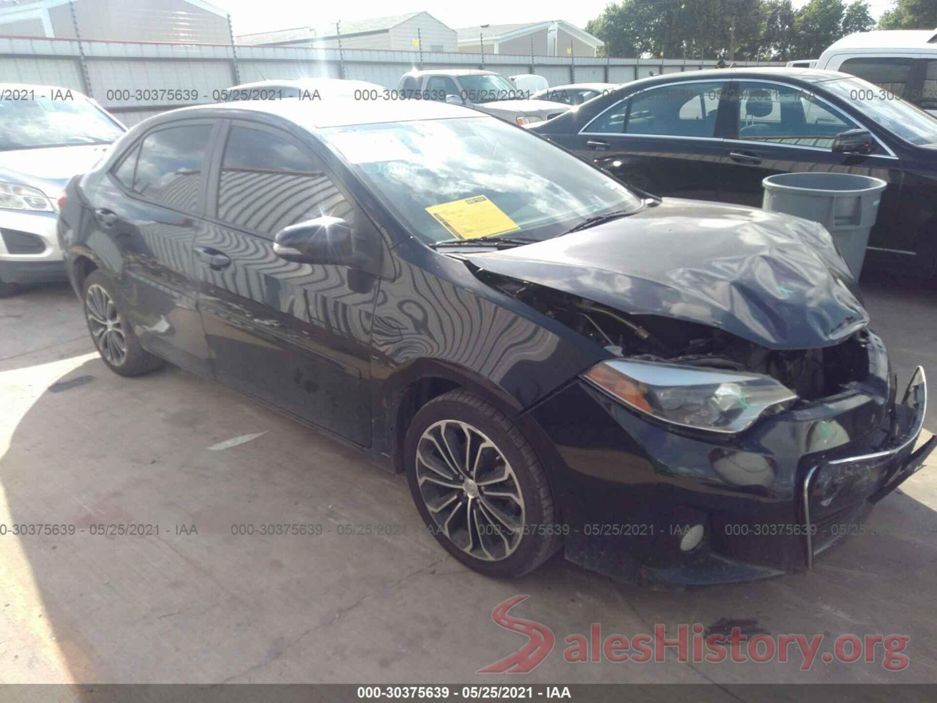 5YFBURHE8GP486428 2016 TOYOTA COROLLA