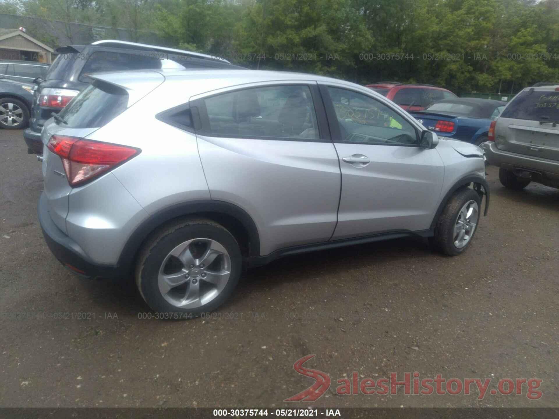 3CZRU6H34GM767901 2016 HONDA HR-V