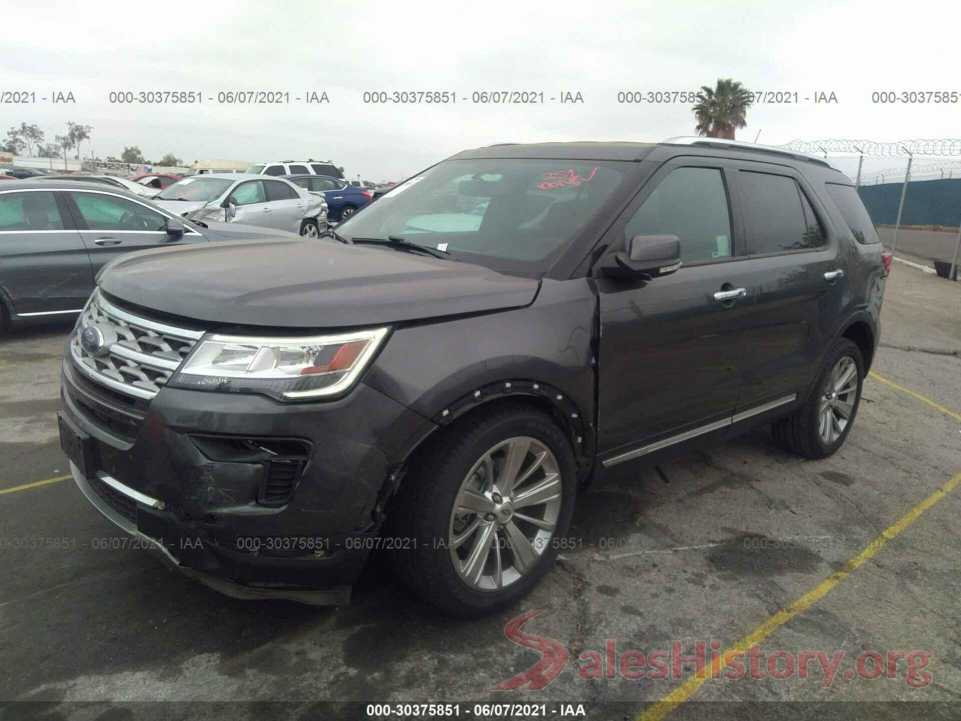 1FM5K7F83KGB12187 2019 FORD EXPLORER