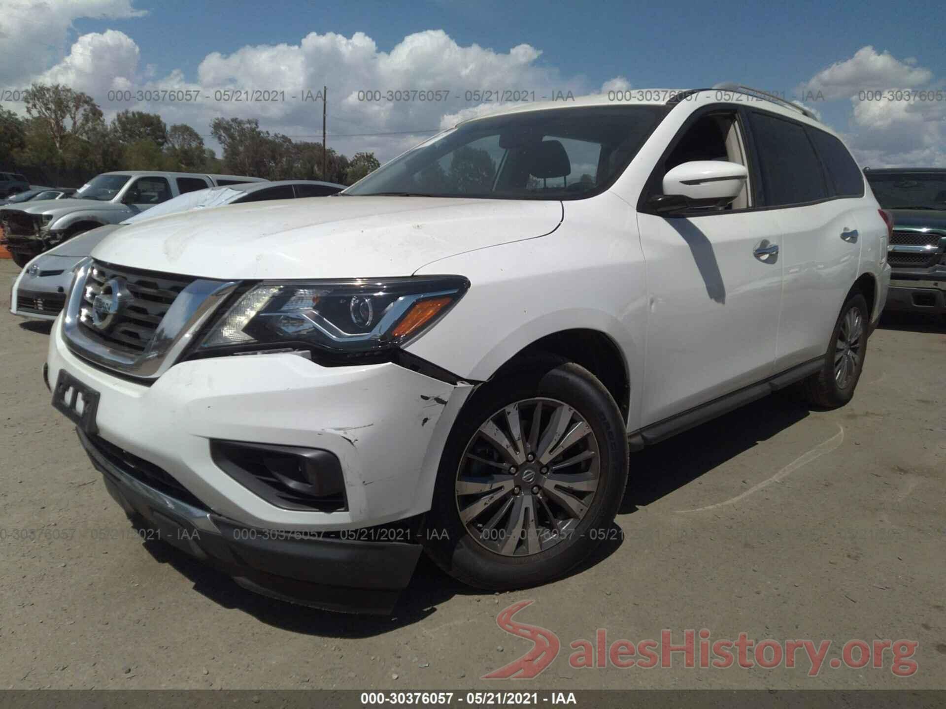 5N1DR2MN6KC600107 2019 NISSAN PATHFINDER