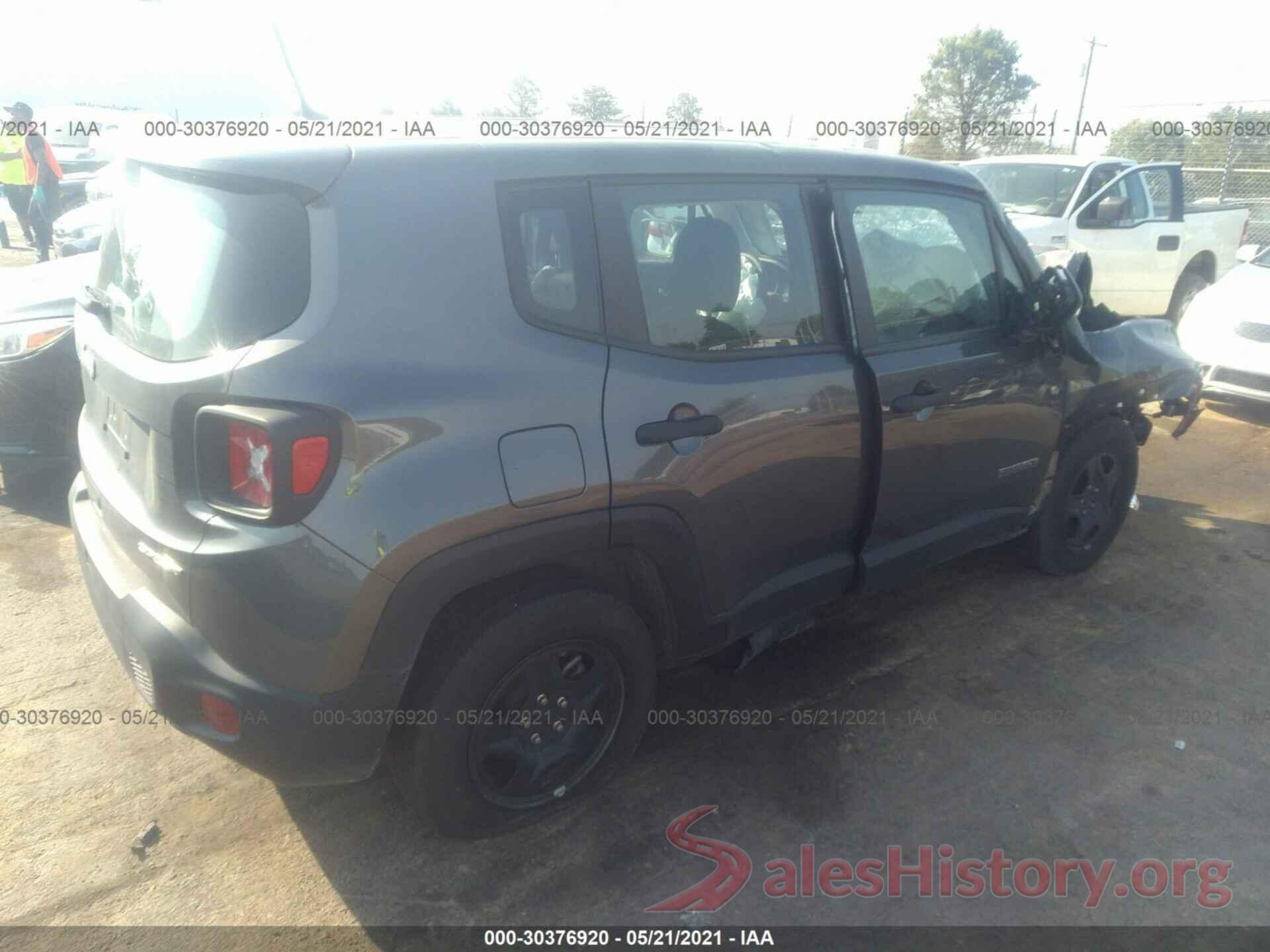 ZACNJAAB4KPK11849 2019 JEEP RENEGADE