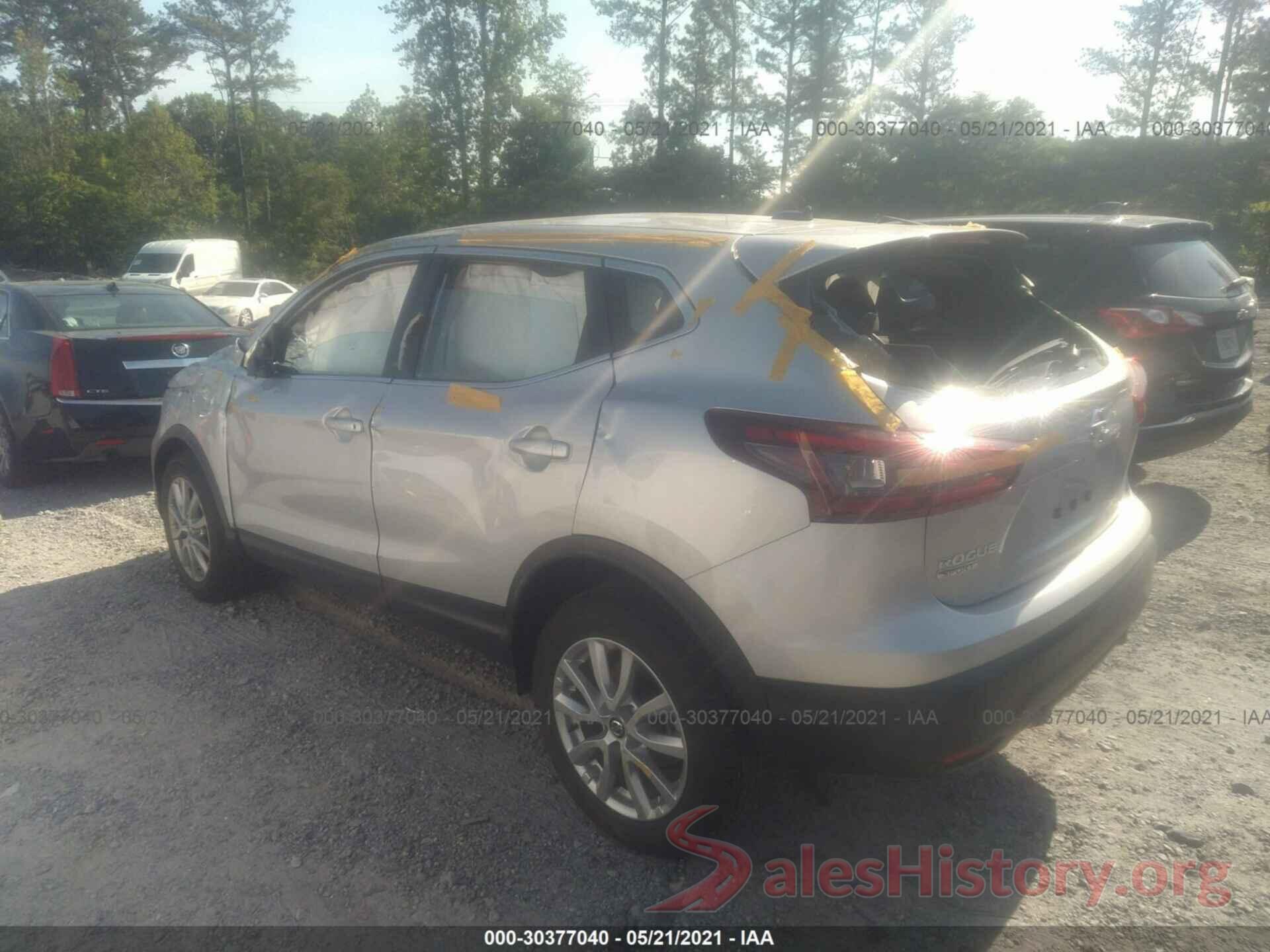 JN1BJ1AV7MW300923 2021 NISSAN ROGUE SPORT