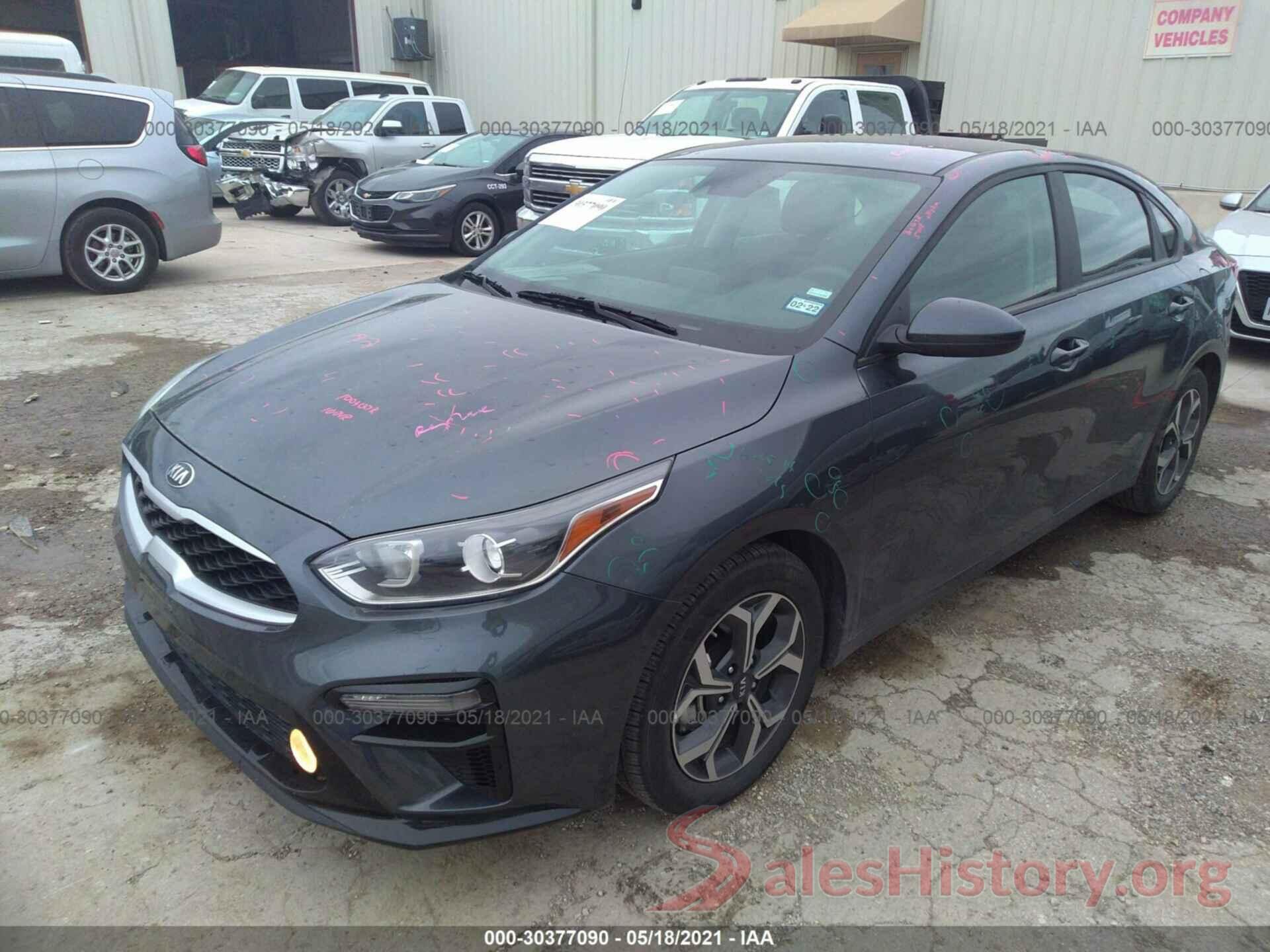 3KPF24AD5LE207699 2020 KIA FORTE