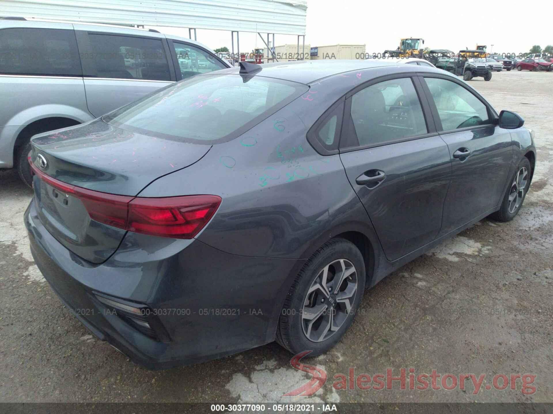 3KPF24AD5LE207699 2020 KIA FORTE