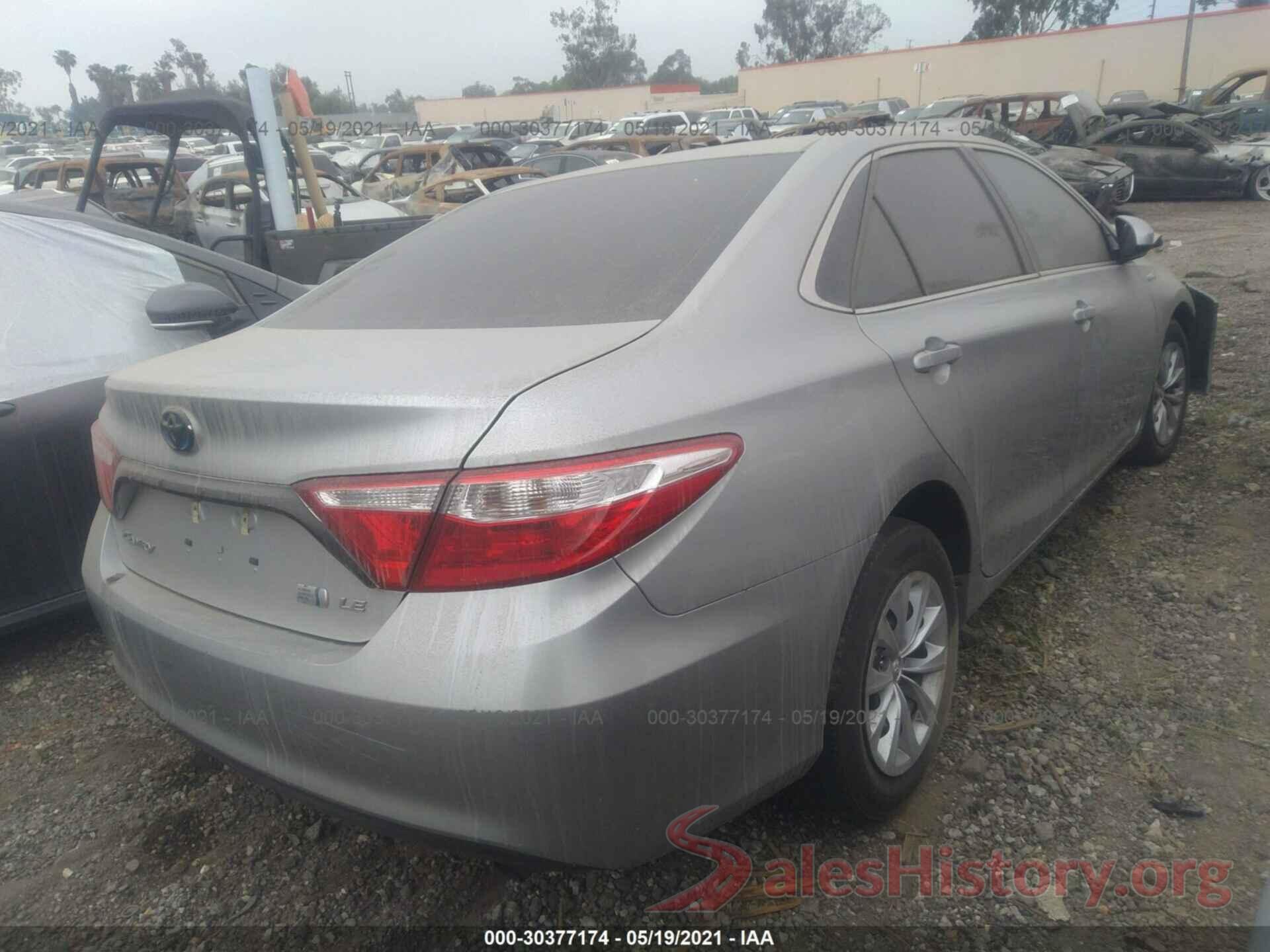 4T1BD1FK1GU184939 2016 TOYOTA CAMRY HYBRID