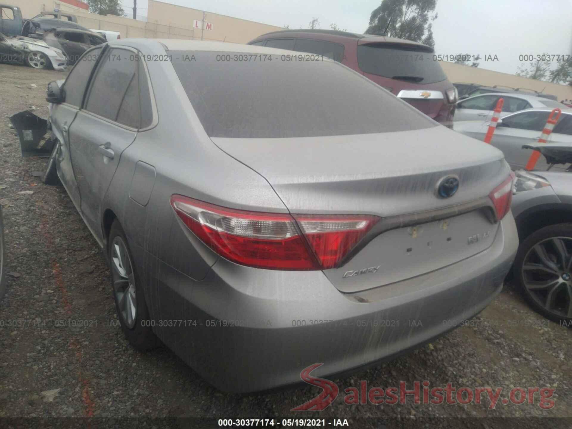 4T1BD1FK1GU184939 2016 TOYOTA CAMRY HYBRID