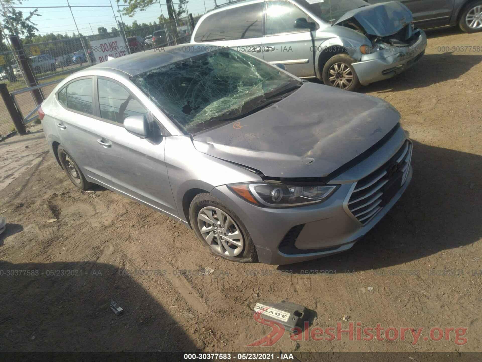 5NPD74LF8HH183957 2017 HYUNDAI ELANTRA