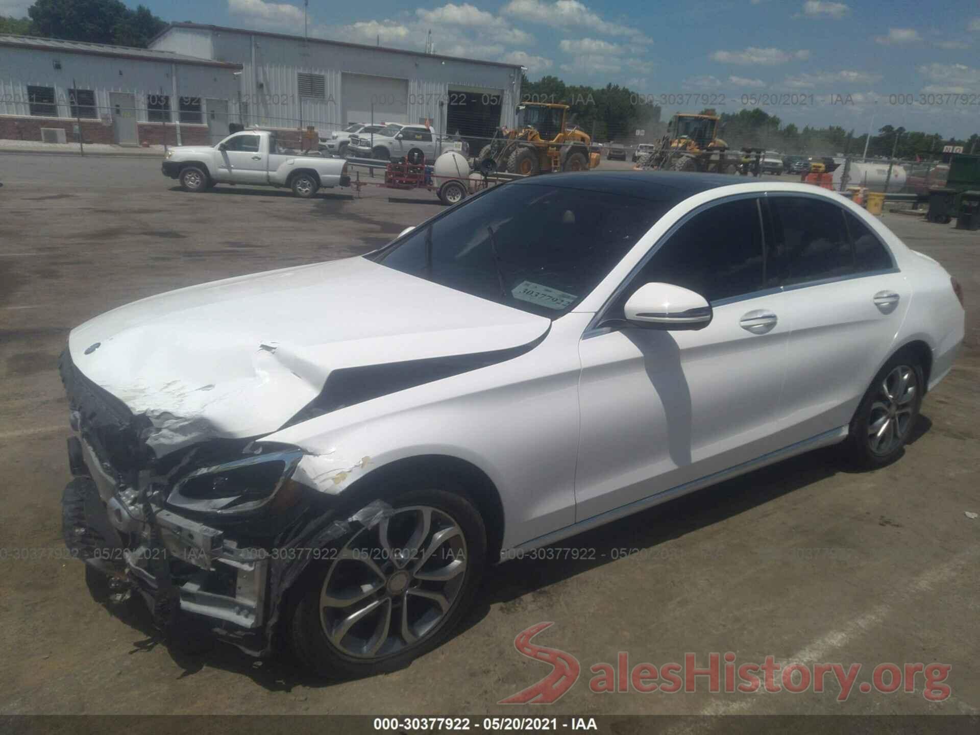 55SWF4KB3GU119783 2016 MERCEDES-BENZ C-CLASS