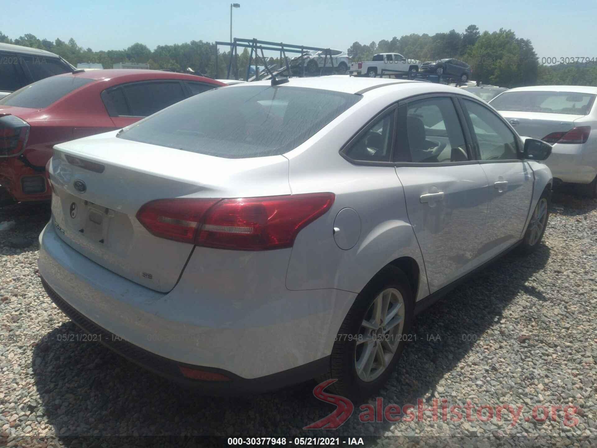 1FADP3F20HL285452 2017 FORD FOCUS