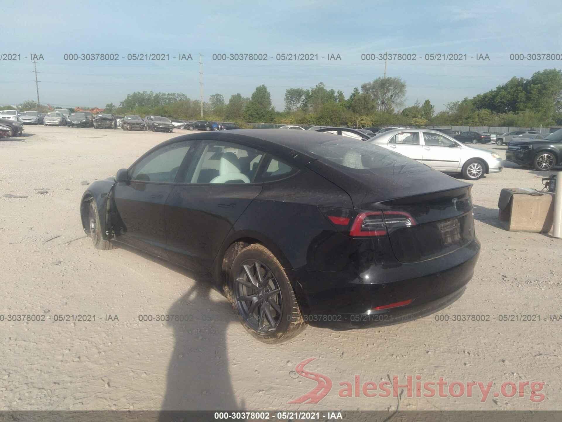 5YJ3E1EB7MF858474 2021 TESLA MODEL 3