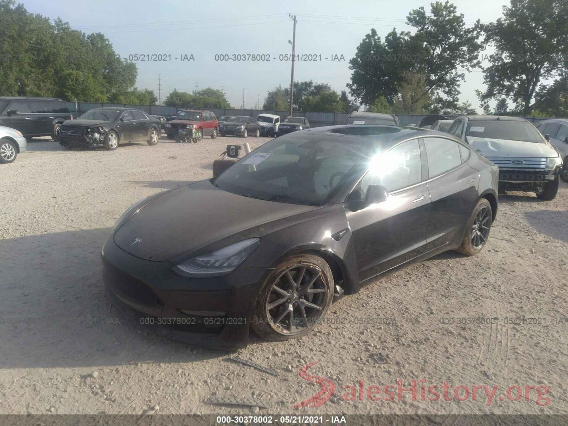 5YJ3E1EB7MF858474 2021 TESLA MODEL 3