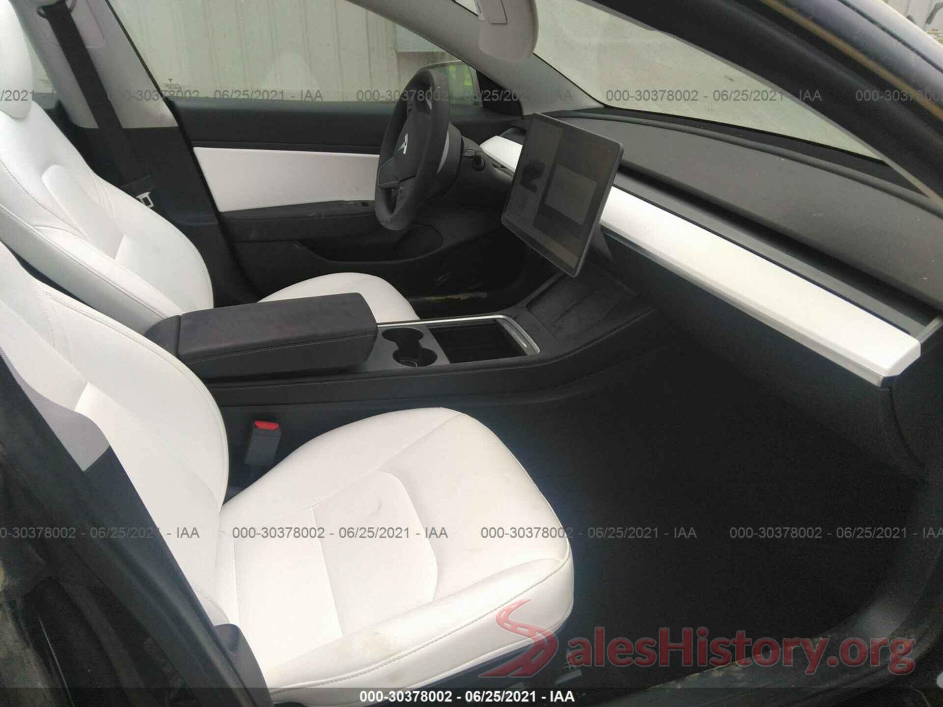 5YJ3E1EB7MF858474 2021 TESLA MODEL 3