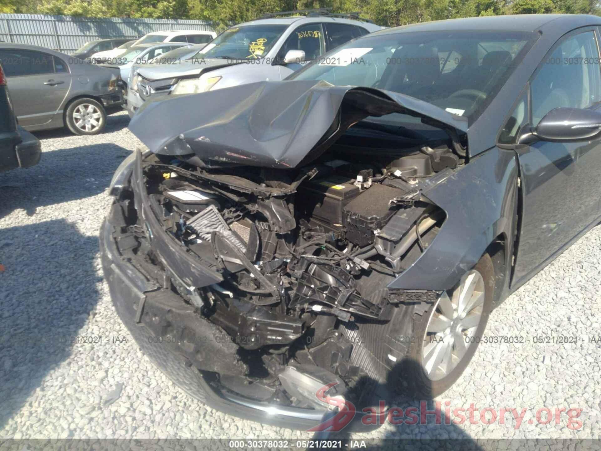 KNAFX4A67G5445278 2016 KIA FORTE