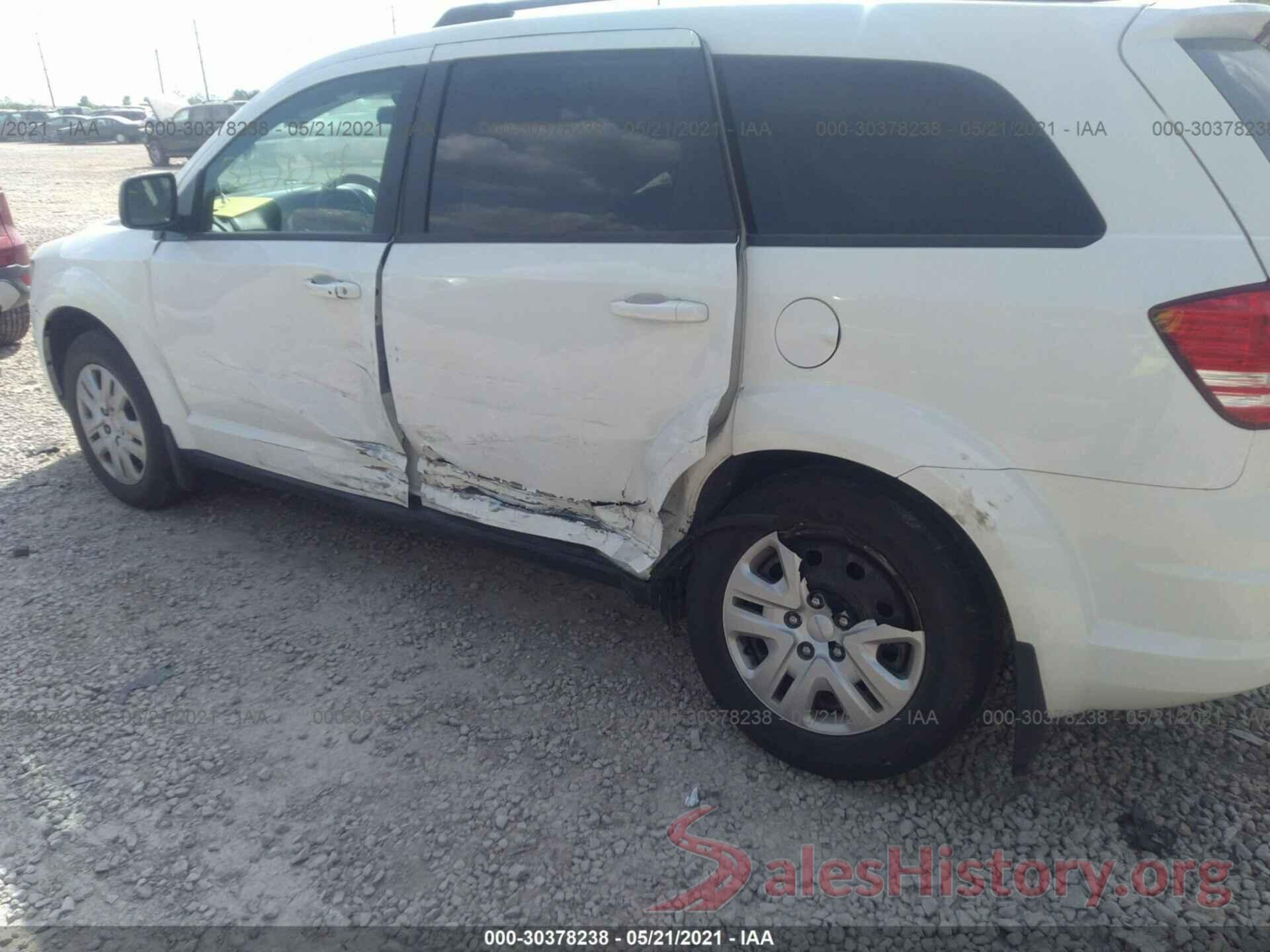 3C4PDCAB9JT170656 2018 DODGE JOURNEY