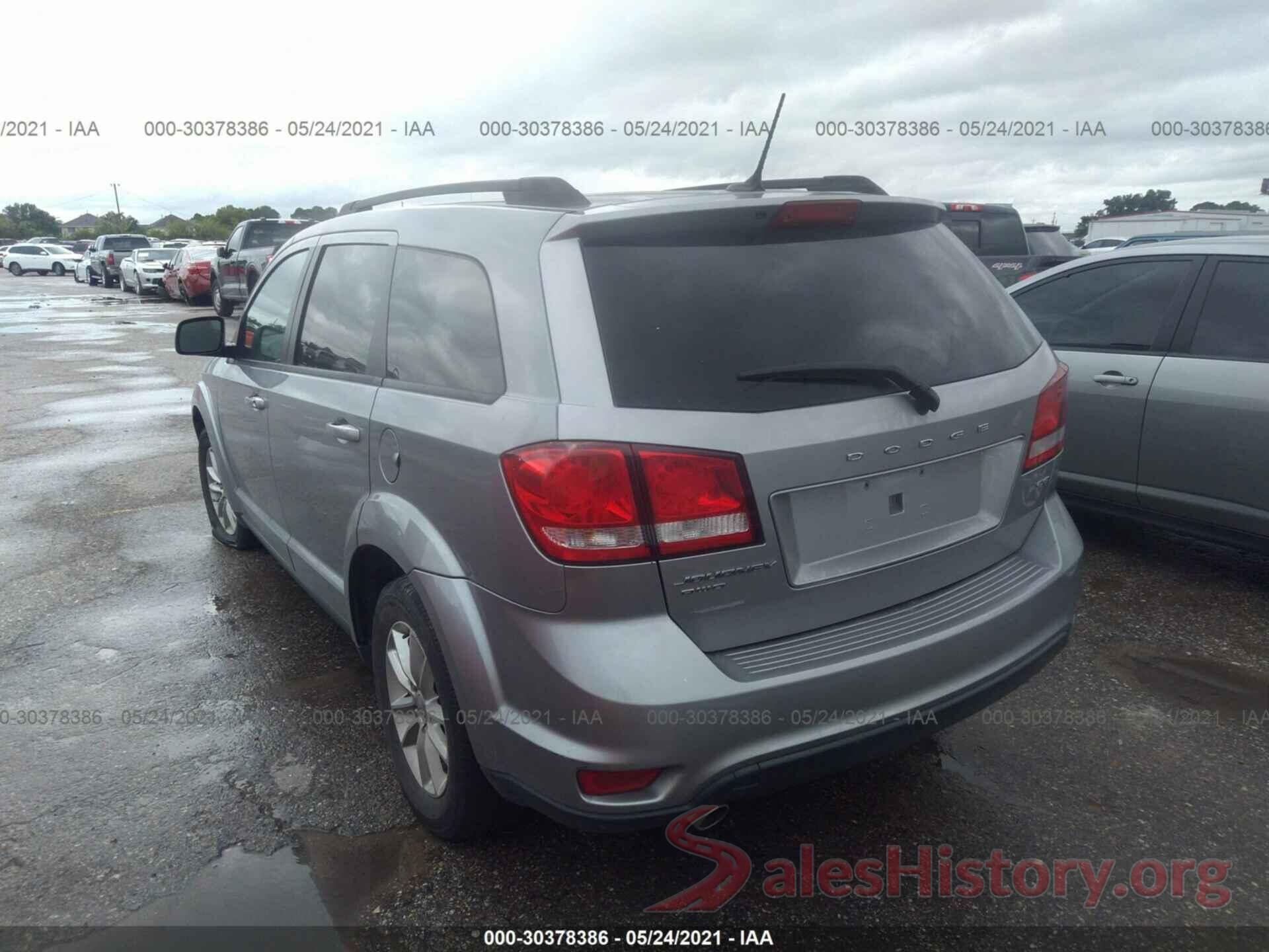 3C4PDDBGXGT165006 2016 DODGE JOURNEY