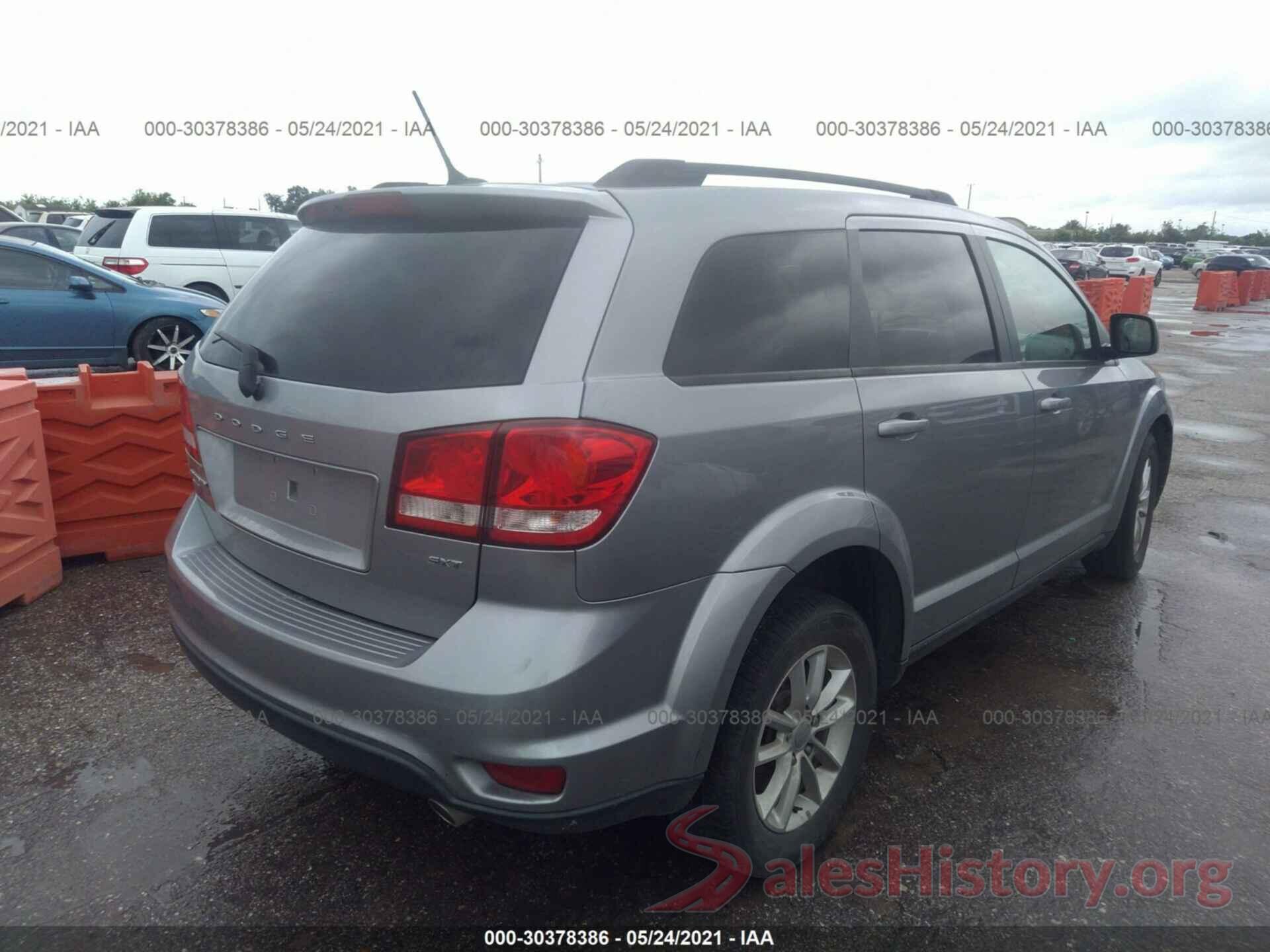 3C4PDDBGXGT165006 2016 DODGE JOURNEY