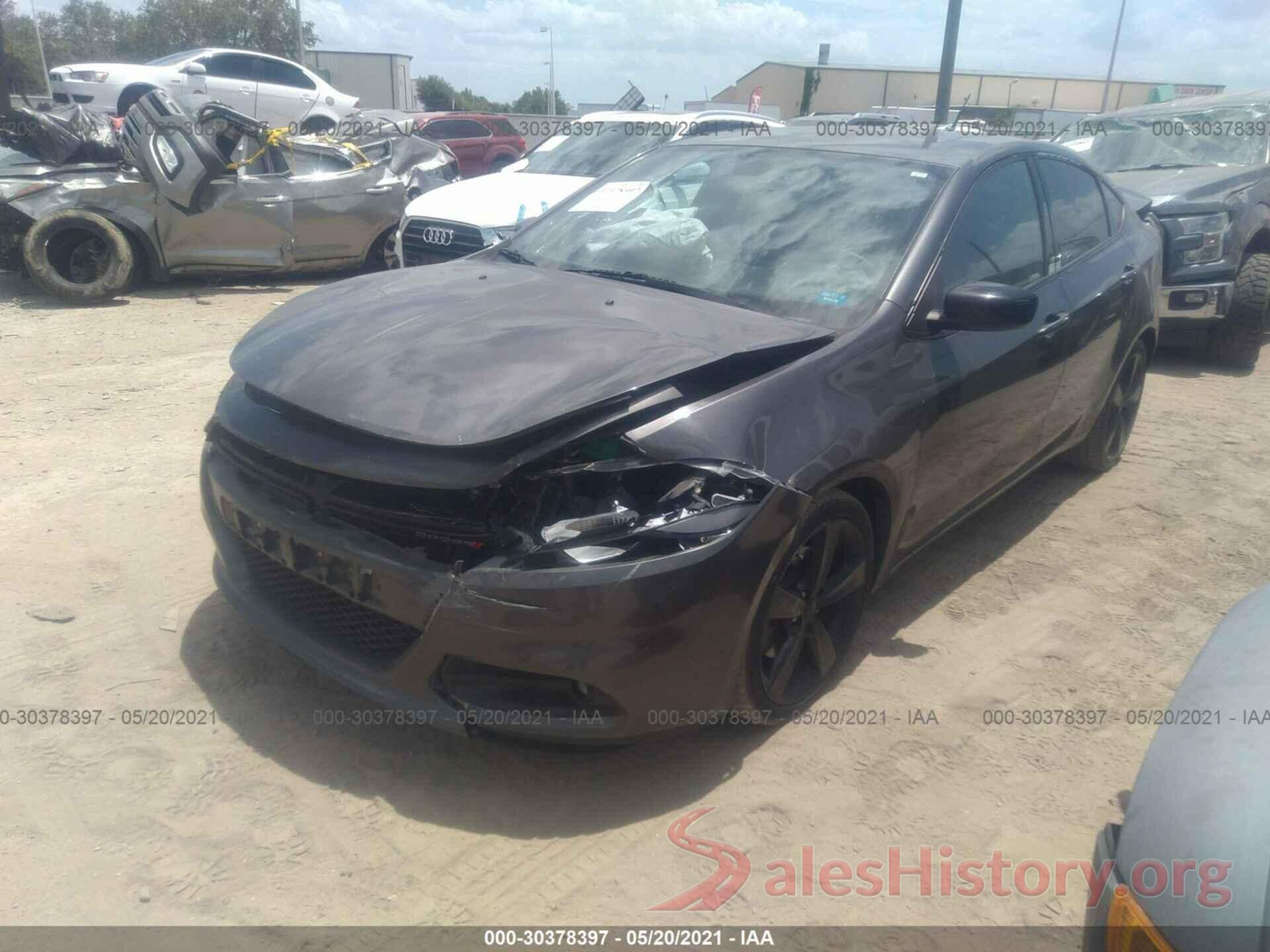 1C3CDFBB1GD608040 2016 DODGE DART