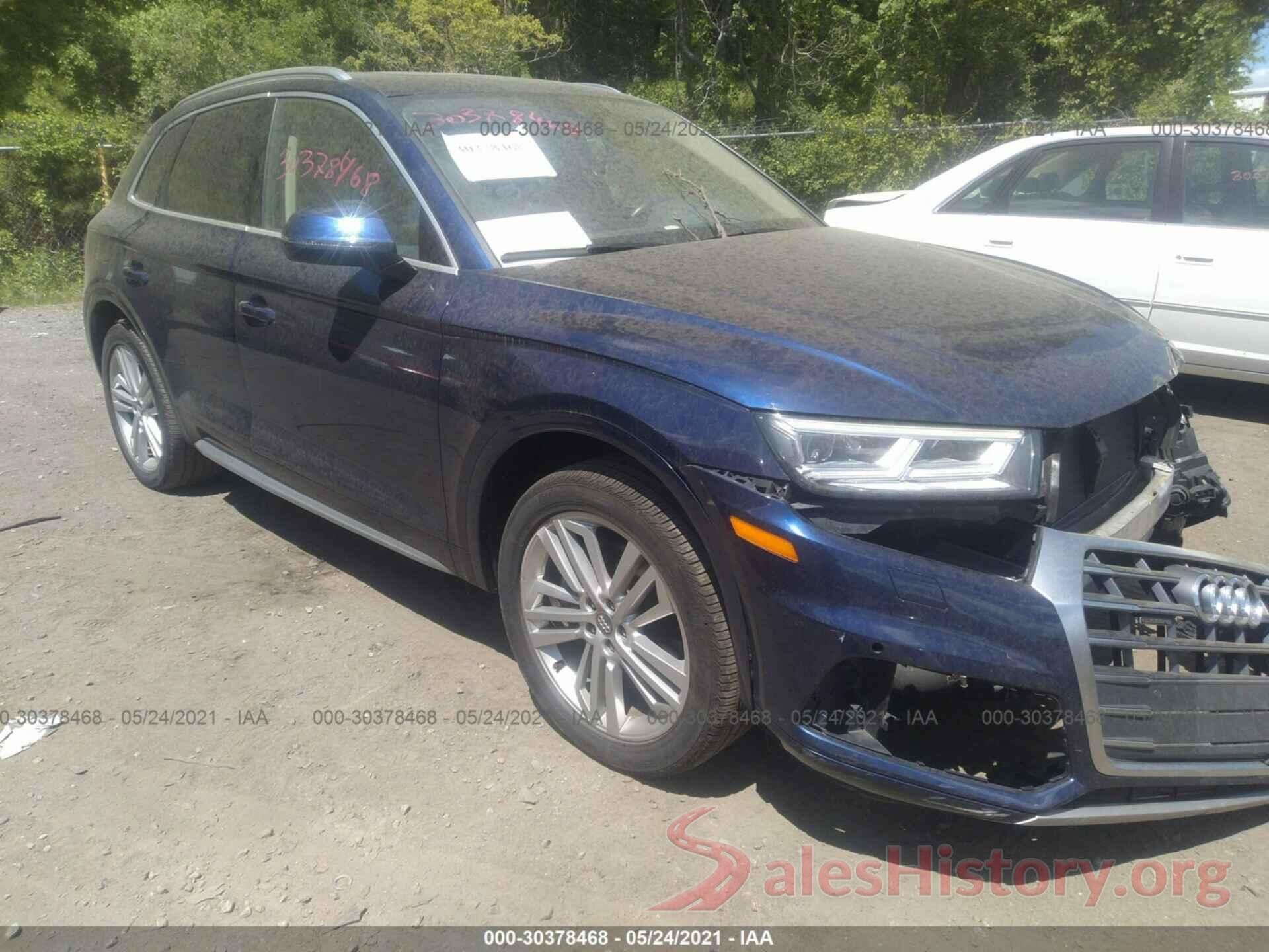 WA1BNAFY4J2002587 2018 AUDI Q5