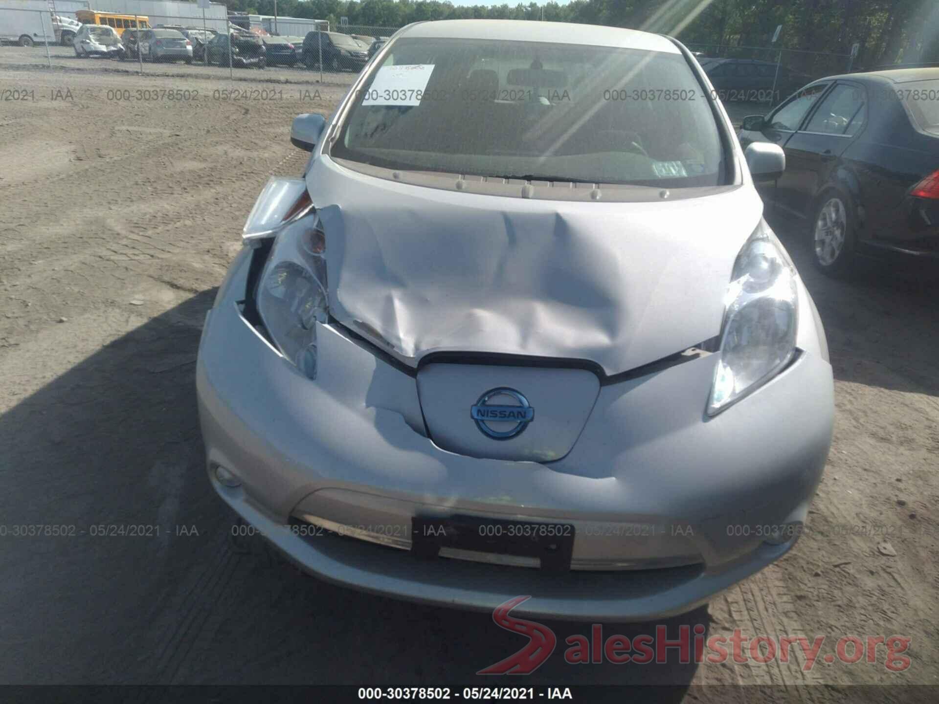 1N4BZ0CP5HC309244 2017 NISSAN LEAF