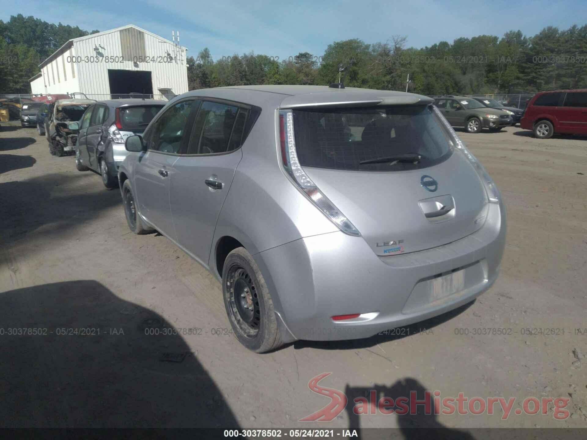 1N4BZ0CP5HC309244 2017 NISSAN LEAF