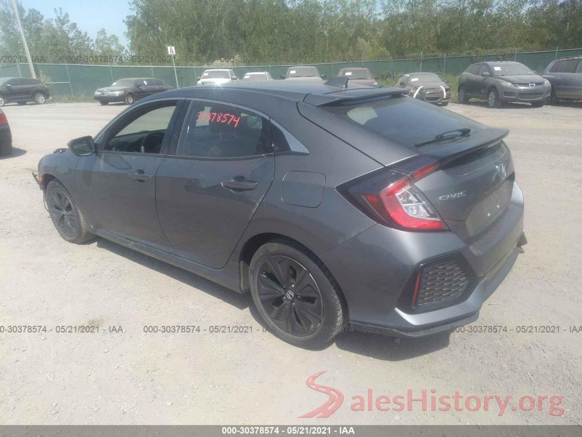 SHHFK7H67KU418614 2019 HONDA CIVIC HATCHBACK