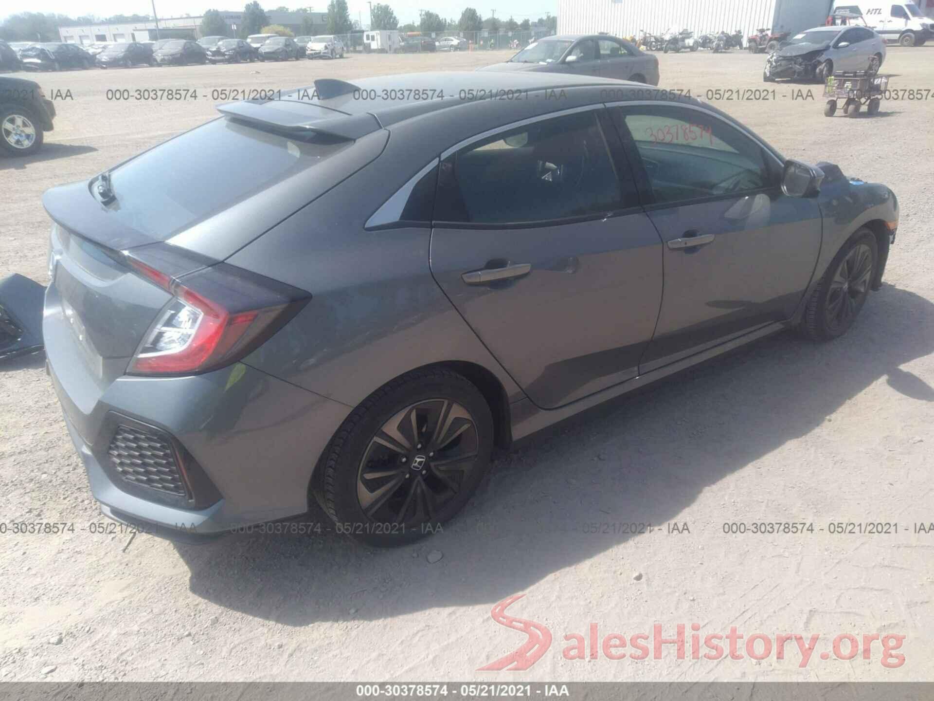 SHHFK7H67KU418614 2019 HONDA CIVIC HATCHBACK