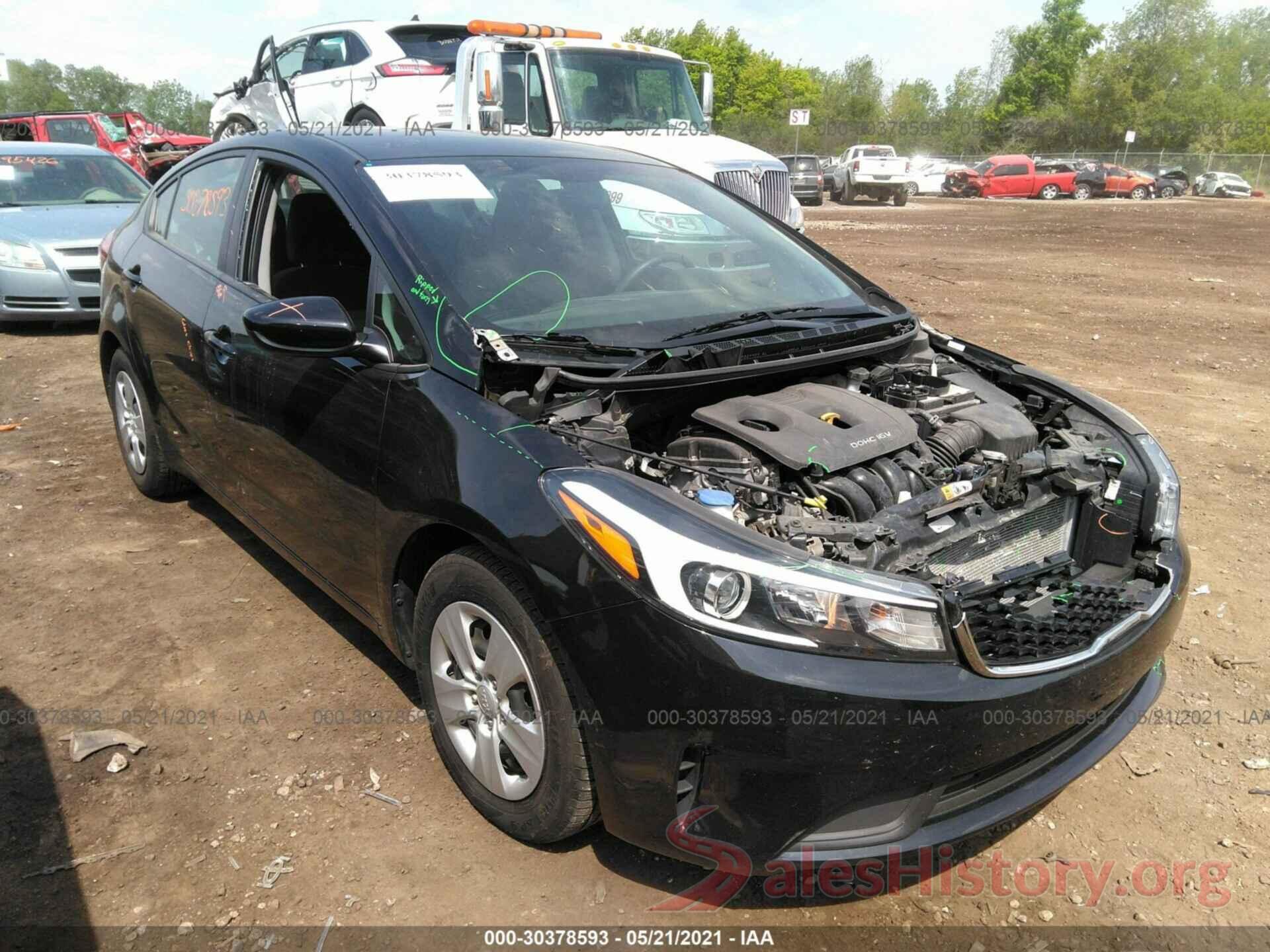 3KPFL4A77HE123169 2017 KIA FORTE