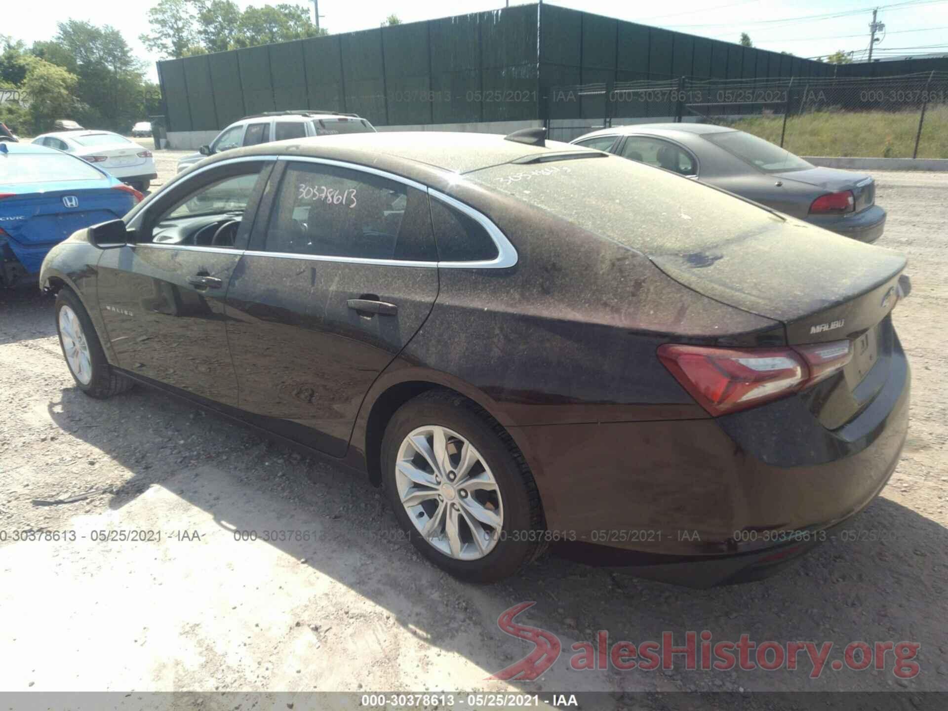 1G1ZD5ST1LF007906 2020 CHEVROLET MALIBU