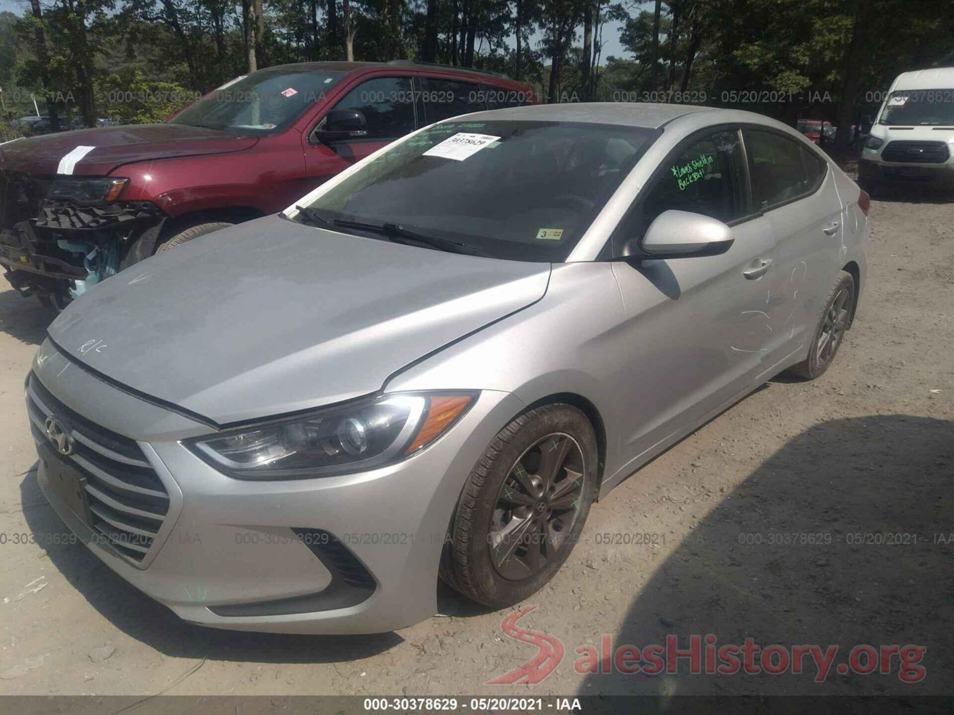 5NPD84LF7JH236411 2018 HYUNDAI ELANTRA