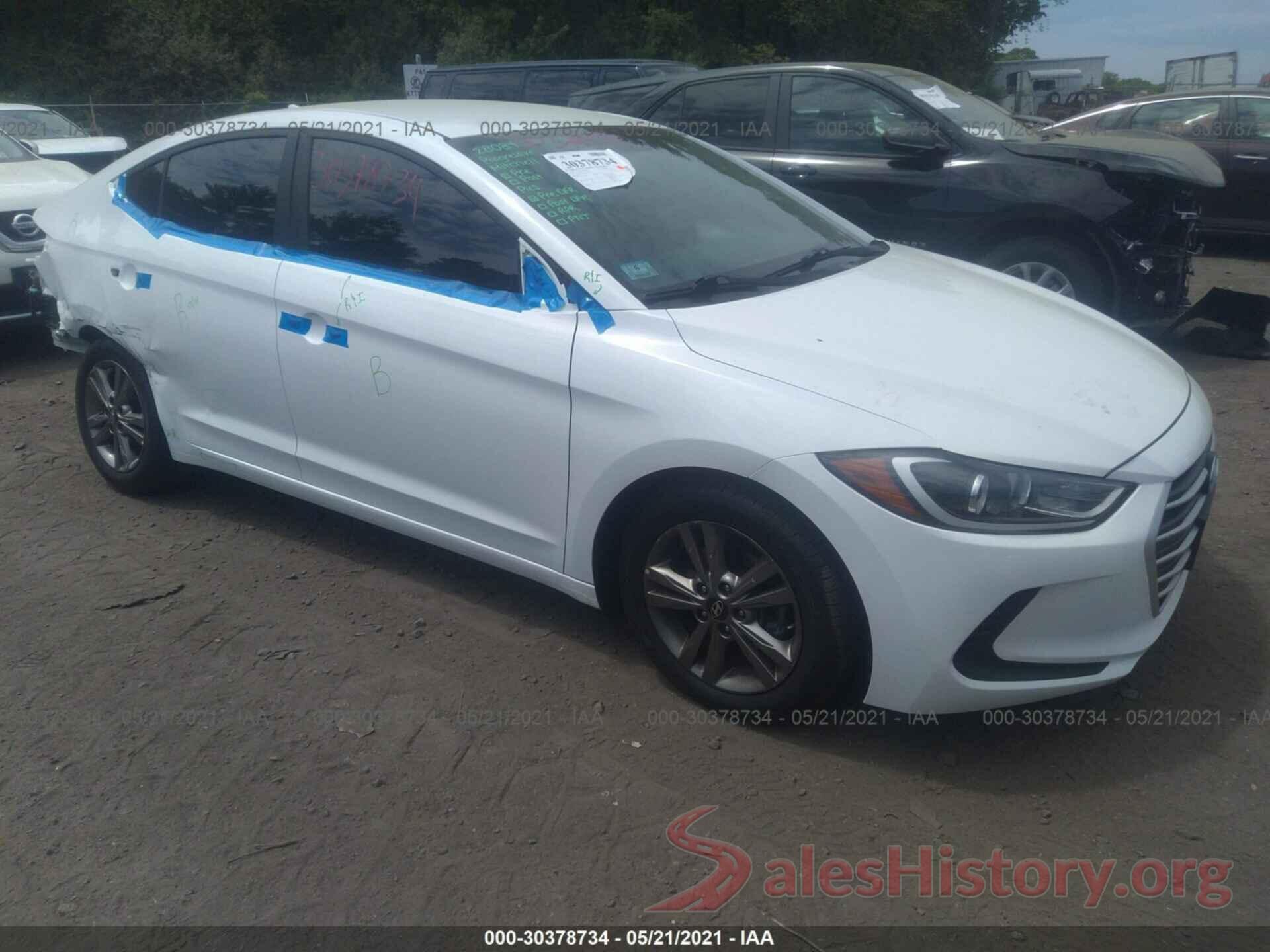 5NPD84LF8JH223702 2018 HYUNDAI ELANTRA