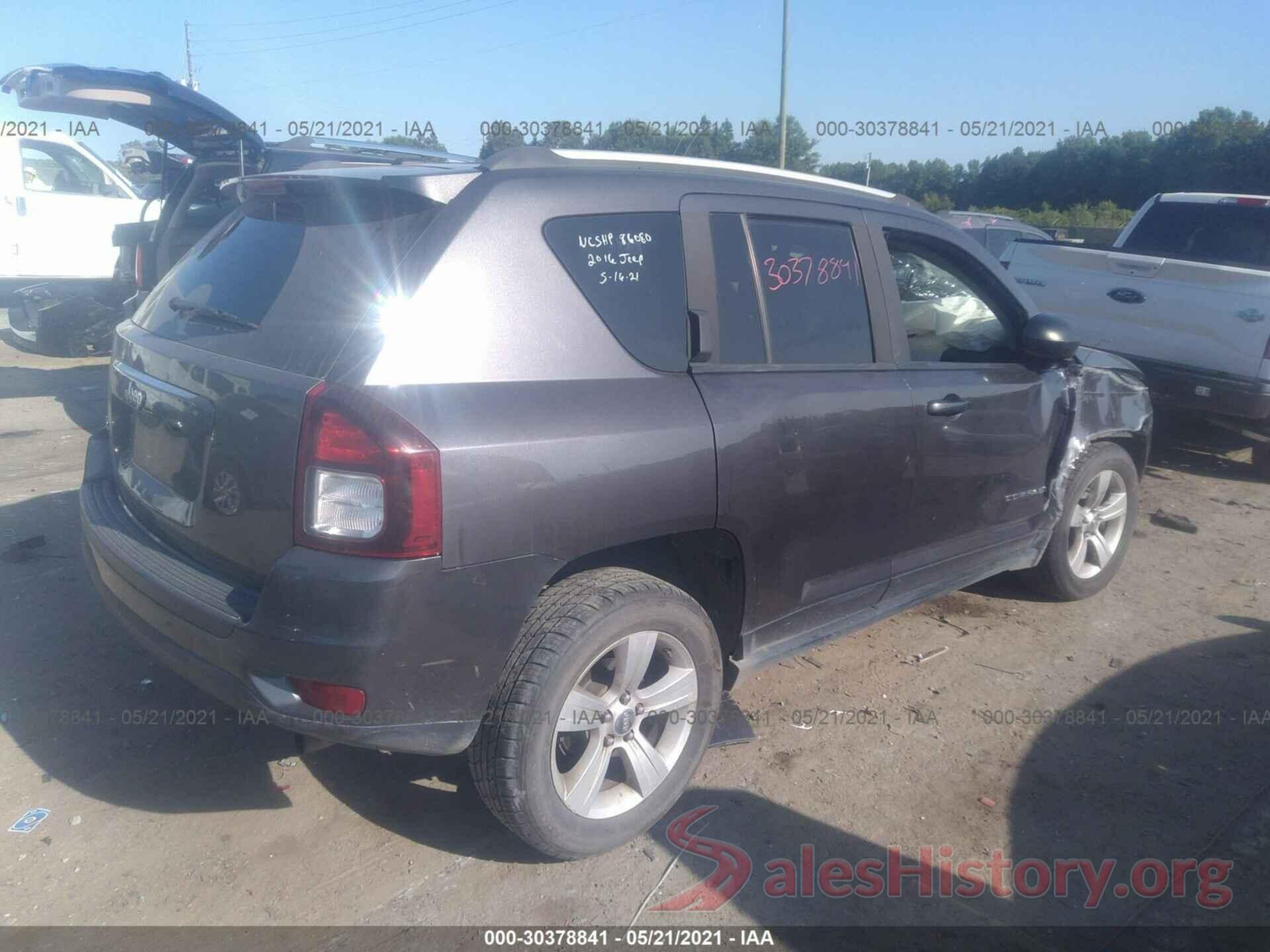 1C4NJDBB7GD780817 2016 JEEP COMPASS