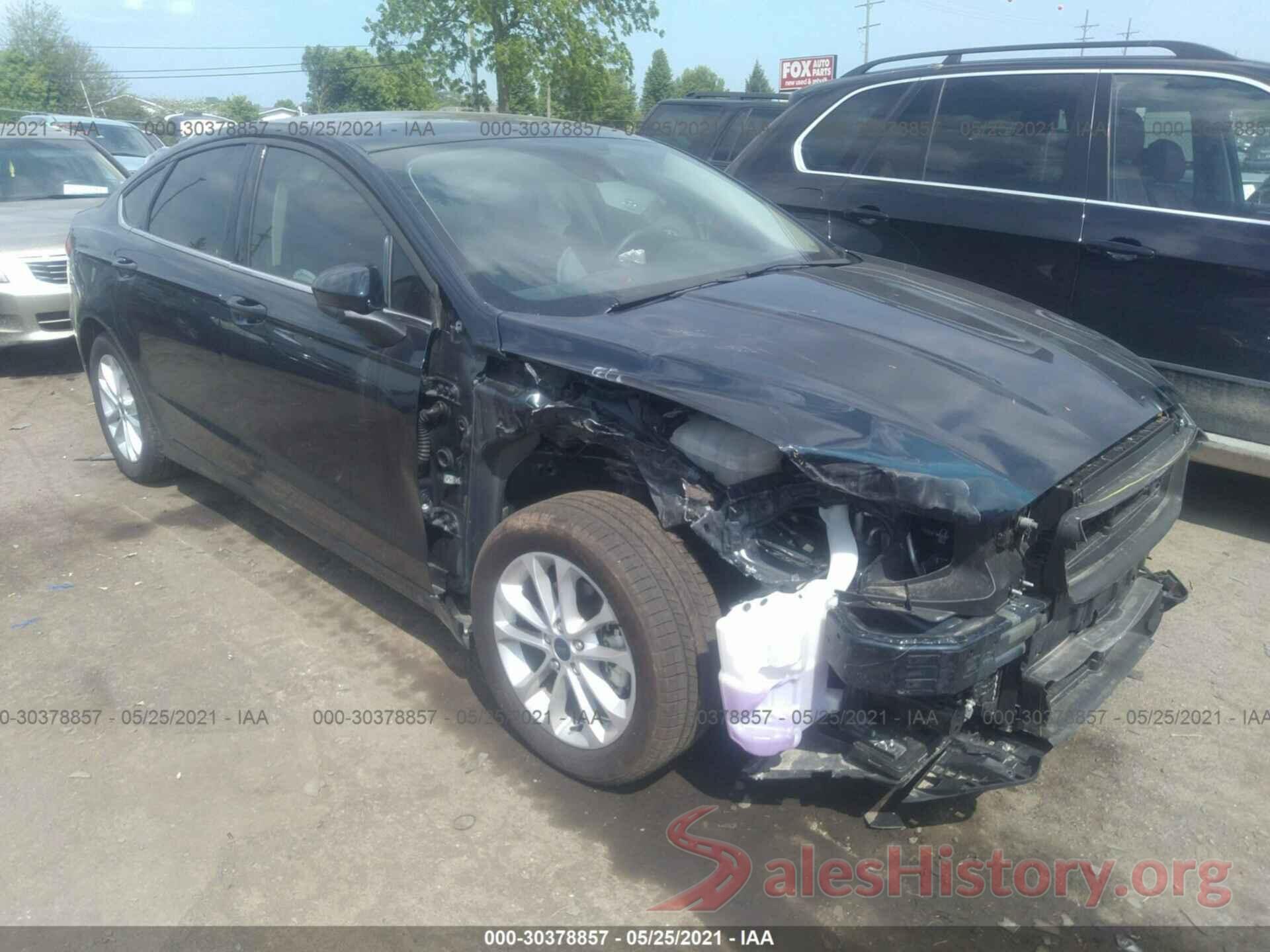 3FA6P0HDXLR167375 2020 FORD FUSION