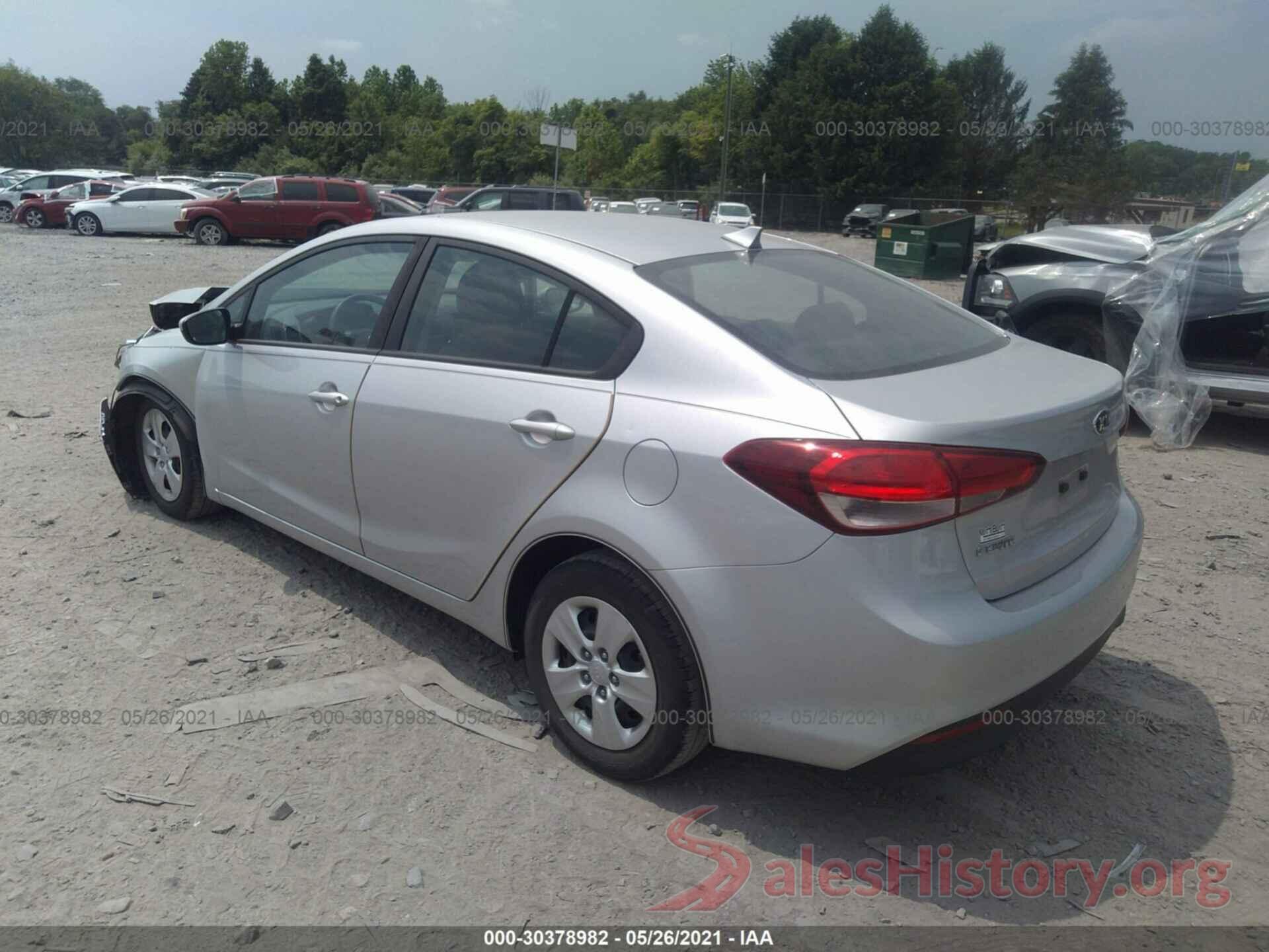 3KPFK4A74HE020603 2017 KIA FORTE