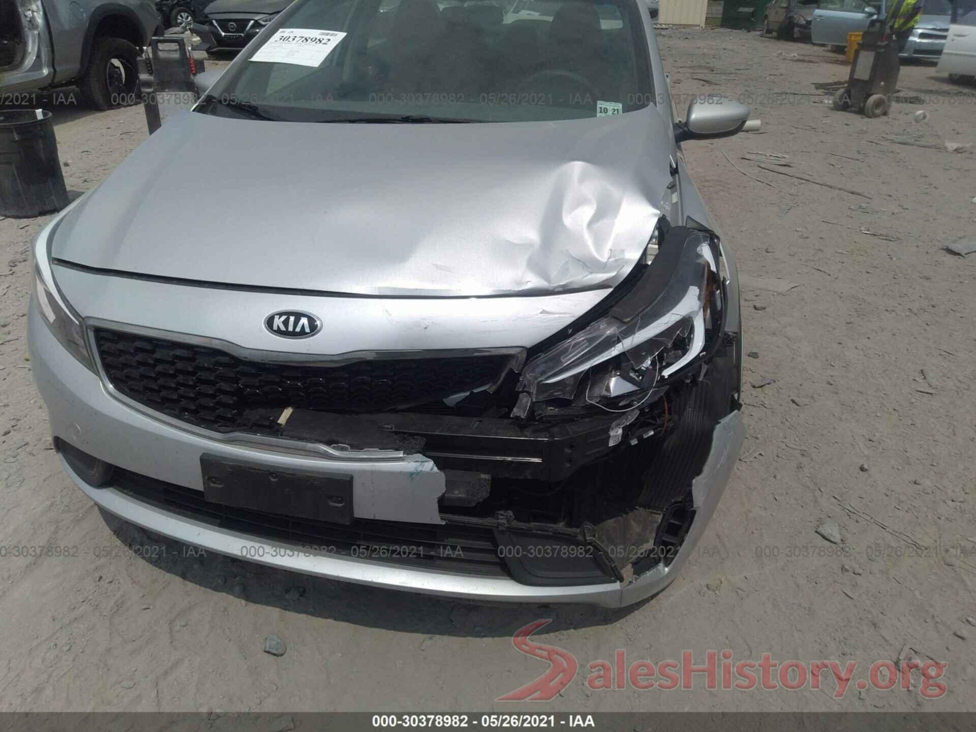 3KPFK4A74HE020603 2017 KIA FORTE