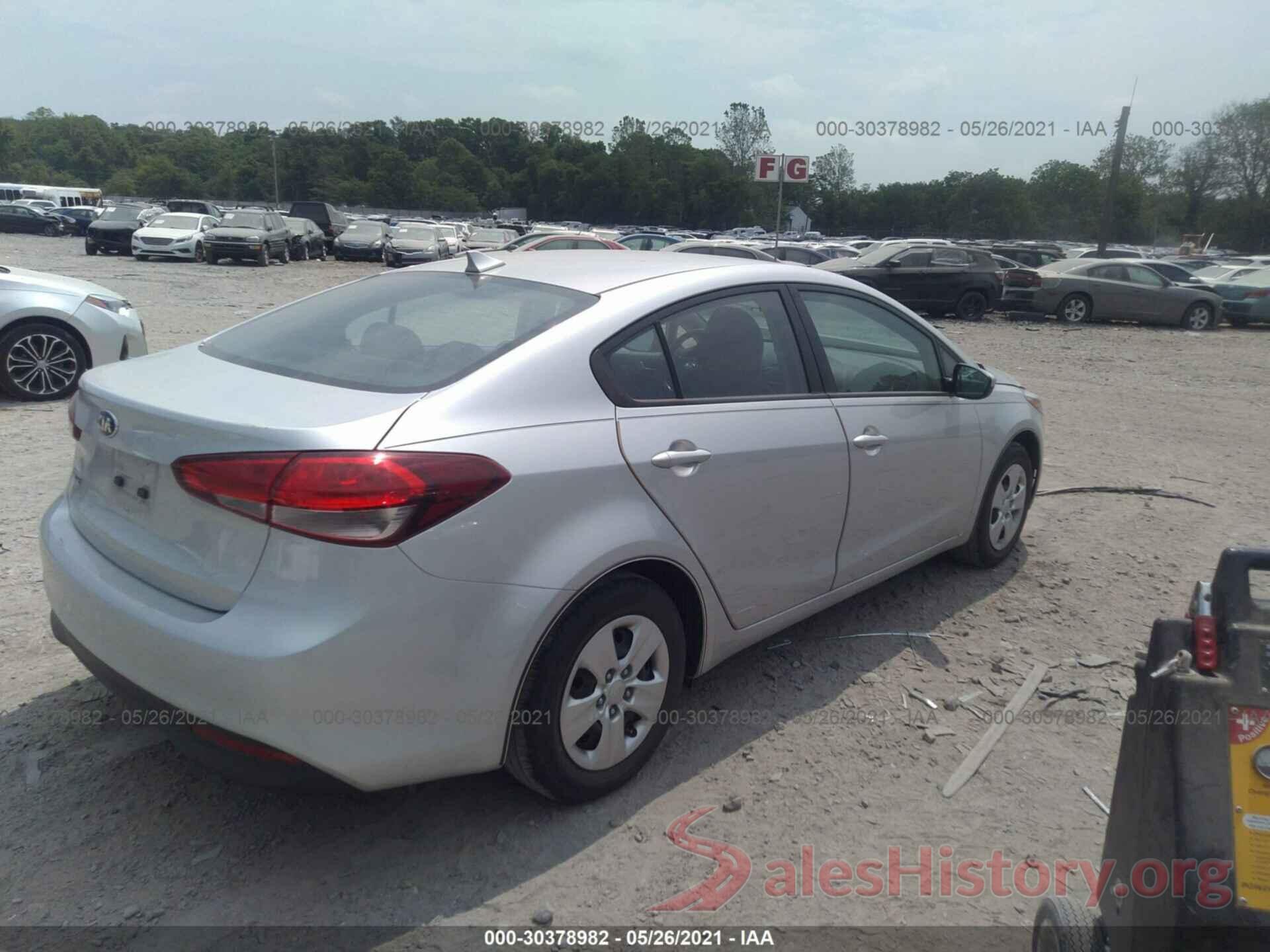 3KPFK4A74HE020603 2017 KIA FORTE