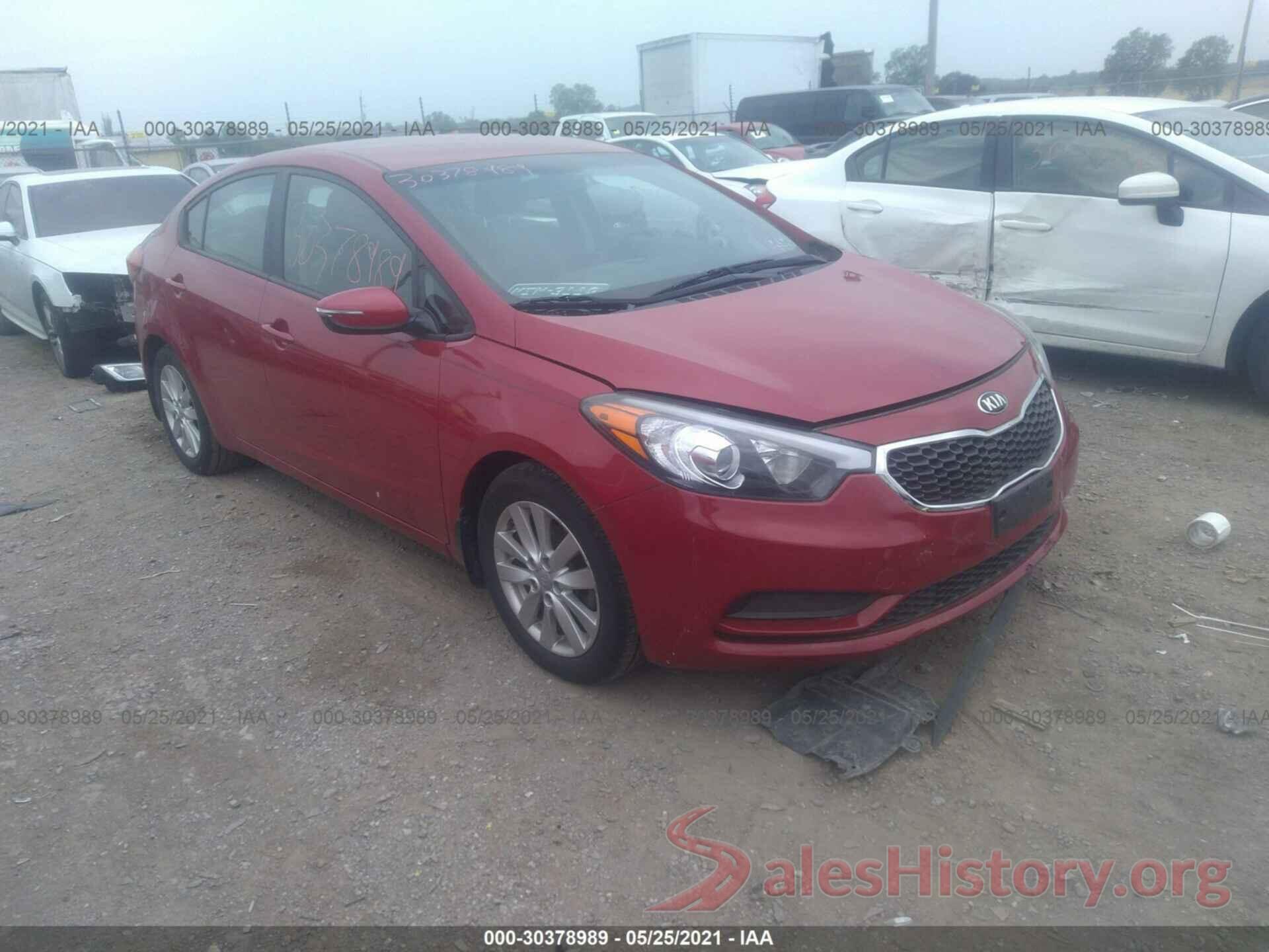 KNAFX4A67G5462016 2016 KIA FORTE