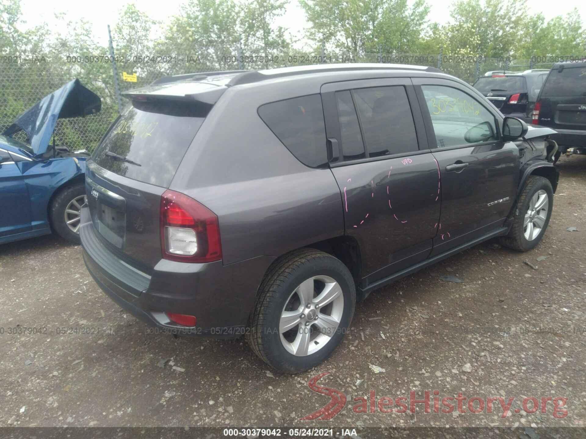 1C4NJDBB7GD638239 2016 JEEP COMPASS