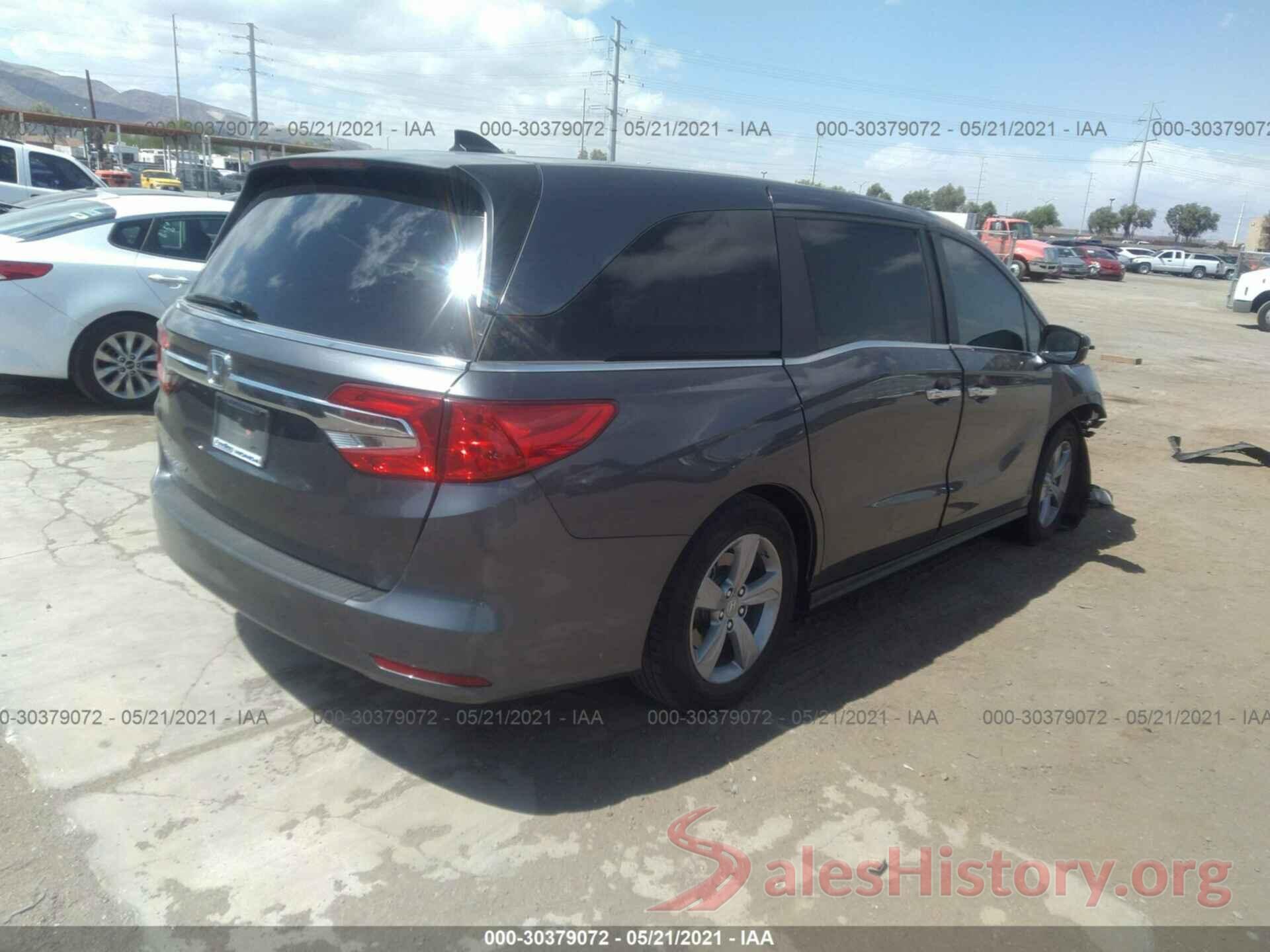 5FNRL6H73JB015775 2018 HONDA ODYSSEY