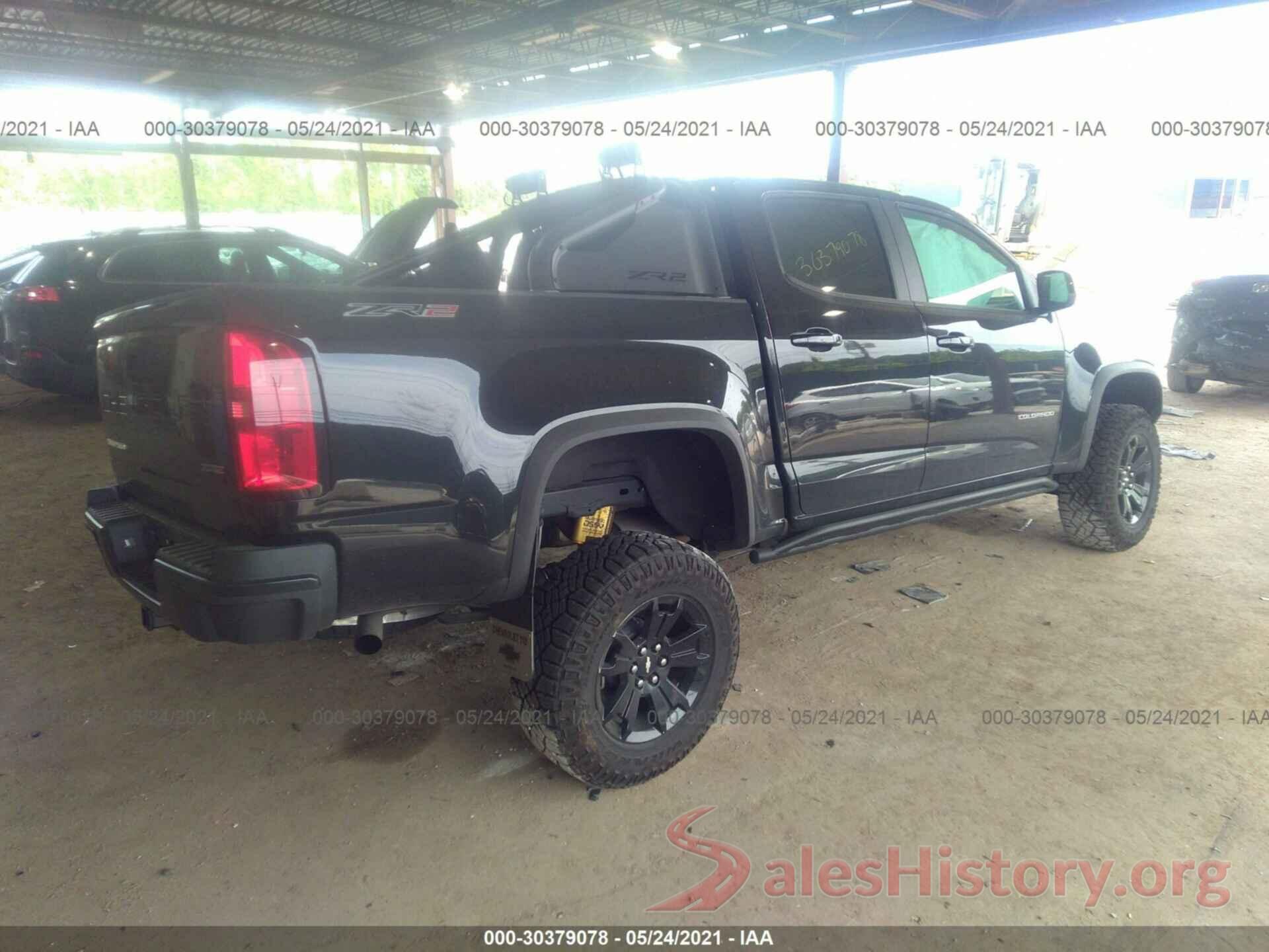 1GCGTEEN9M1140202 2021 CHEVROLET COLORADO