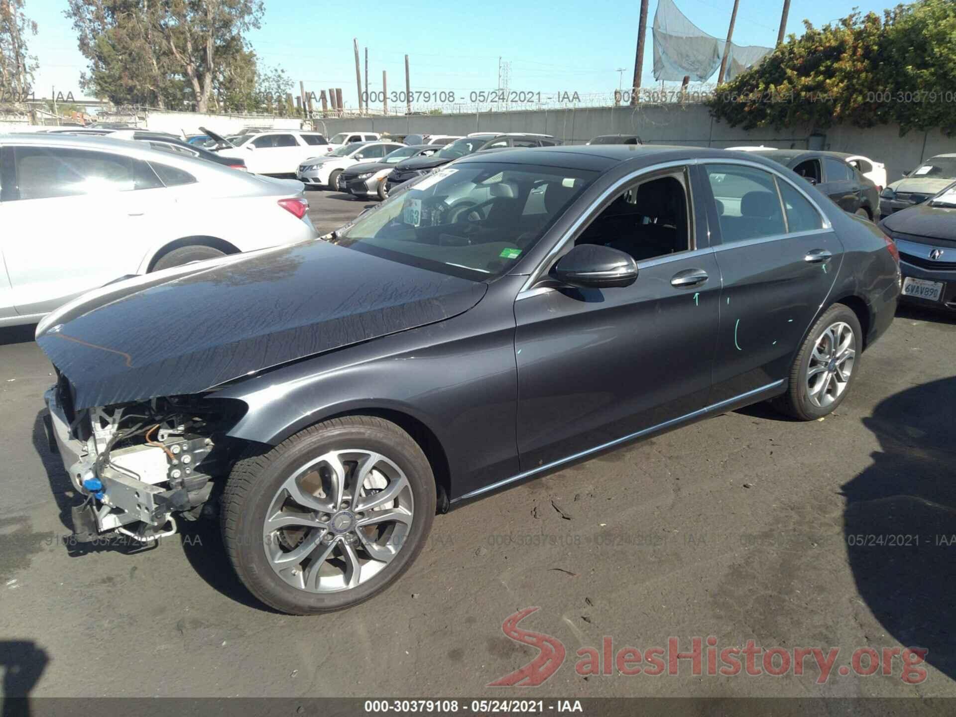 55SWF4JB8GU107260 2016 MERCEDES-BENZ C-CLASS