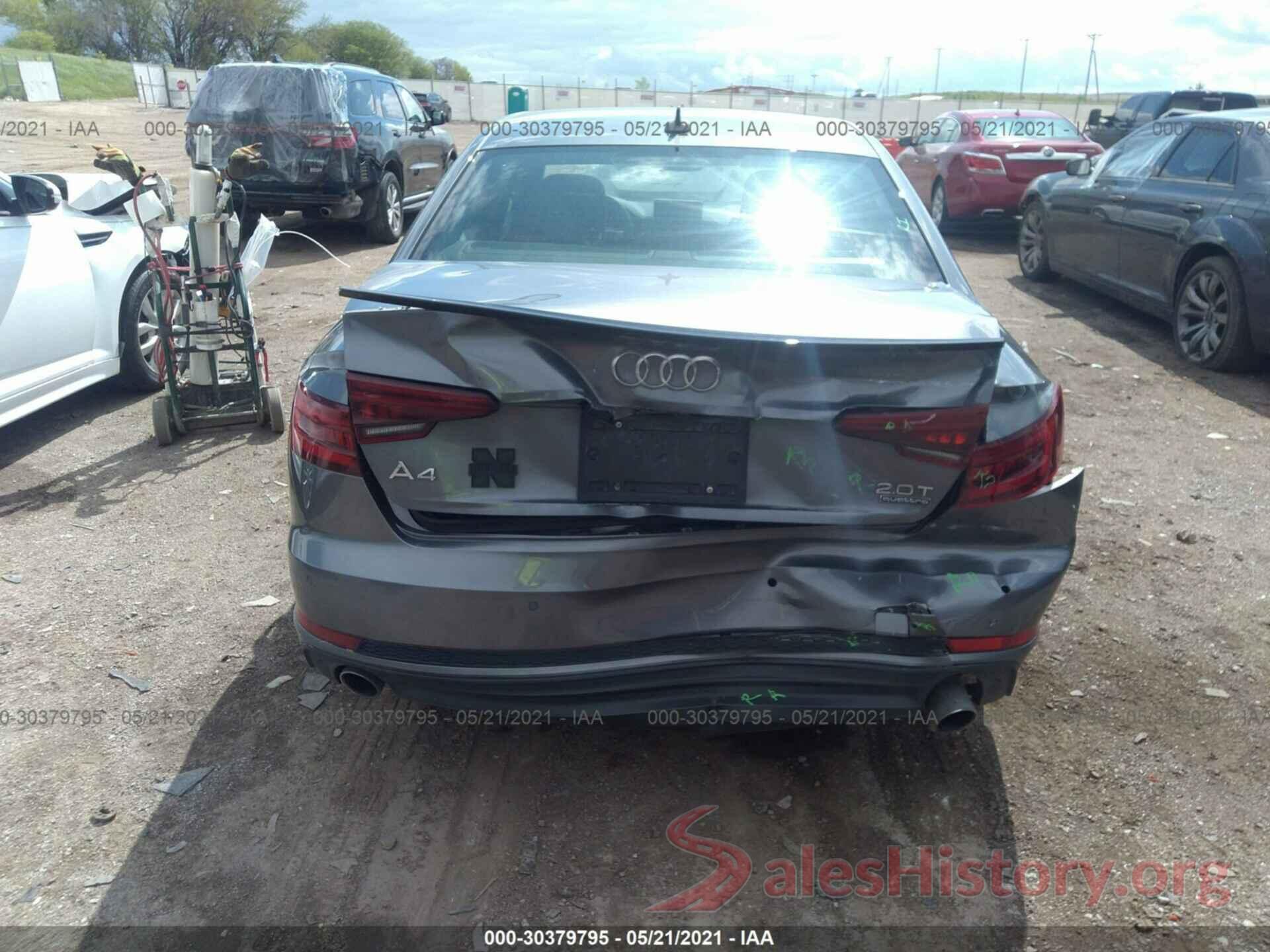 WAUENAF46JA026263 2018 AUDI A4