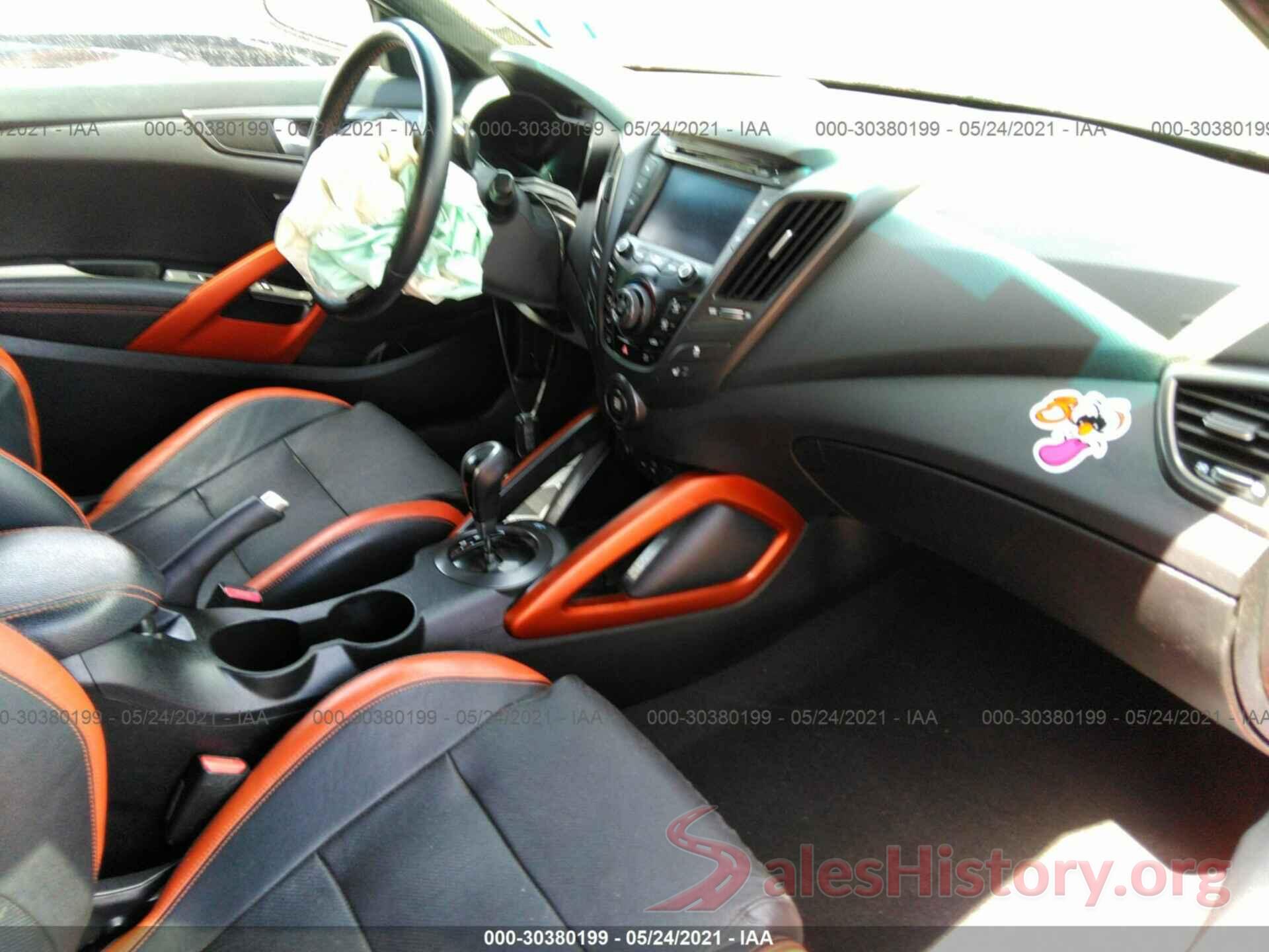 KMHTC6AE0GU285900 2016 HYUNDAI VELOSTER