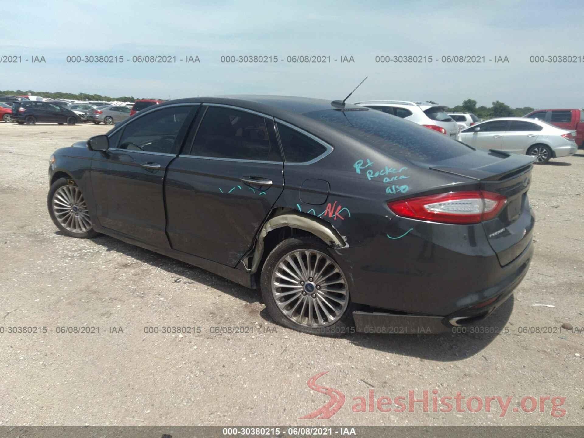 3FA6P0K9XGR392146 2016 FORD FUSION