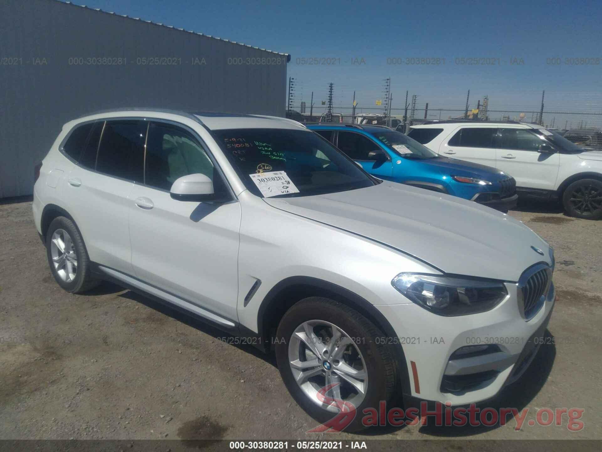 5UXTR7C58KLF23935 2019 BMW X3