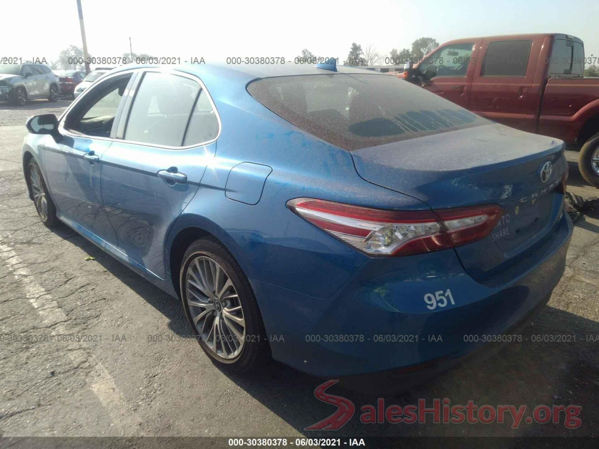 4T1B11HK7KU255382 2019 TOYOTA CAMRY